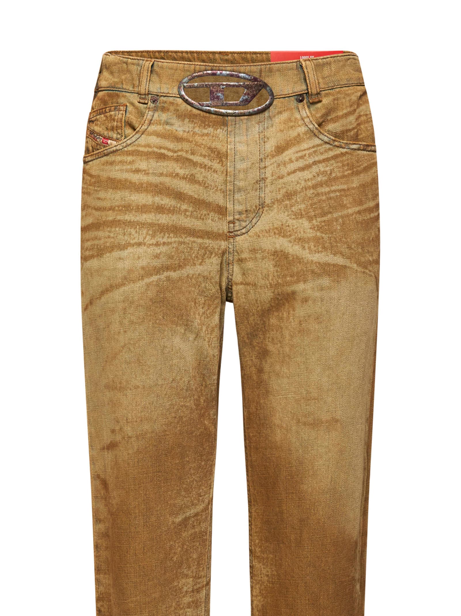 Shop Diesel Jeans In Beige