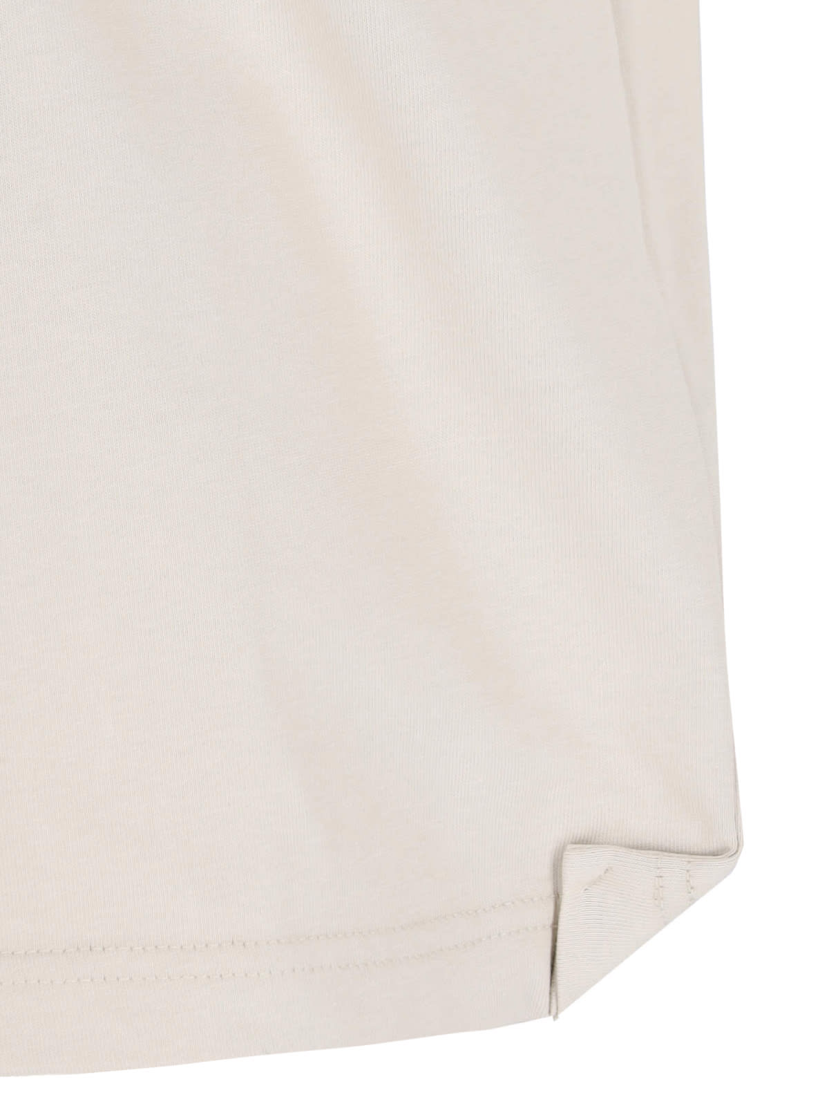 Shop Ader Error Label Detail T-shirt In Crema