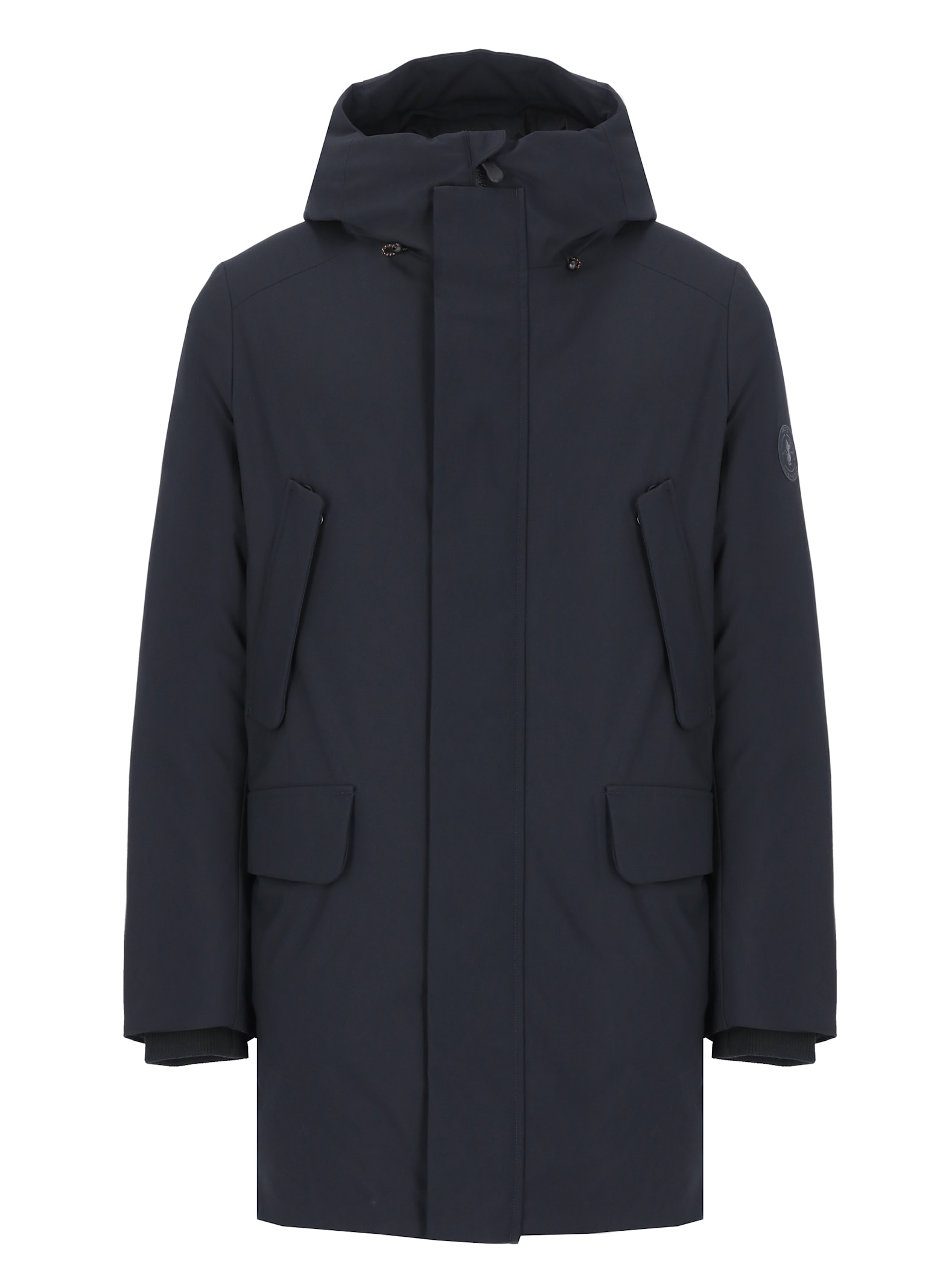 Shop Save The Duck Wilson Padded Coat In Blue