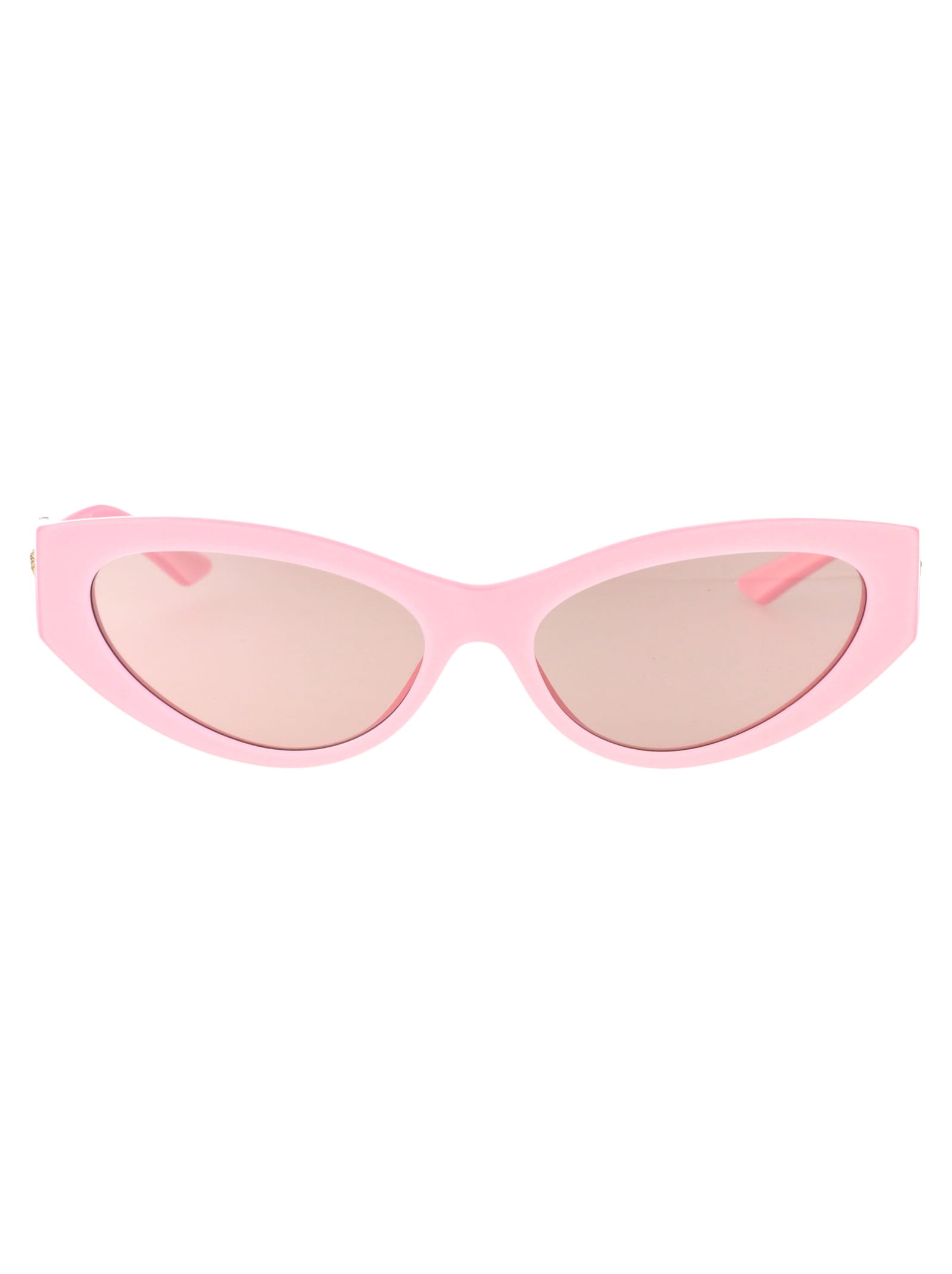 Shop Versace 0ve4470b Sunglasses In 5473/5 Perla Pastel Pink