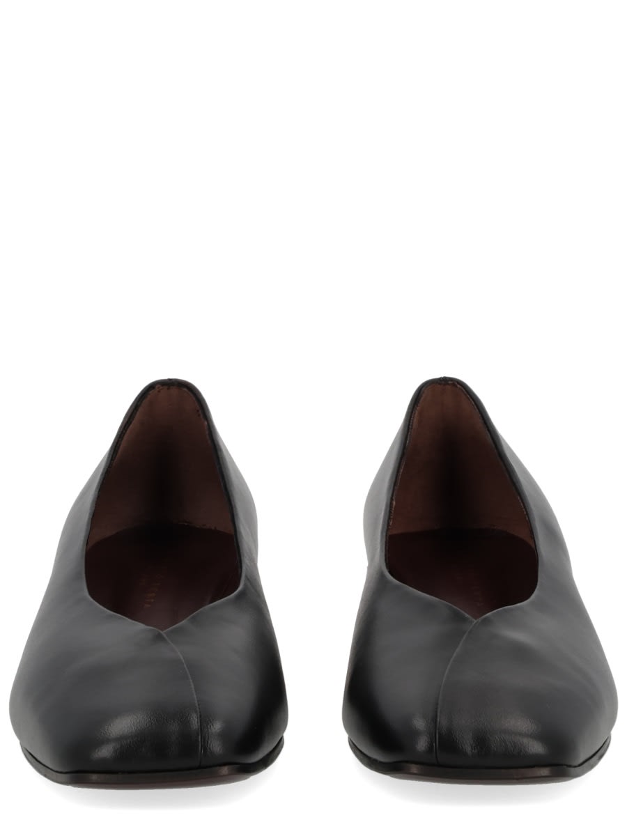 Roberto Festa Square Heel Pumps In Black
