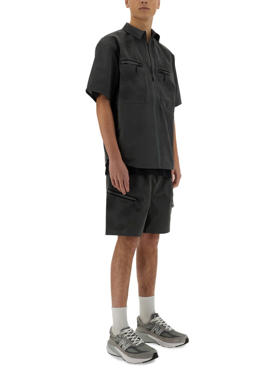 Alpha Industries Short Laser Cut In Grey