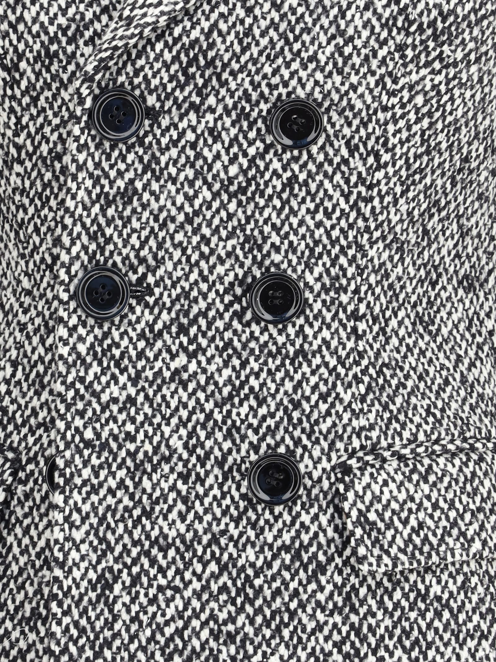 Dolce & Gabbana Wool Blazer In Gray