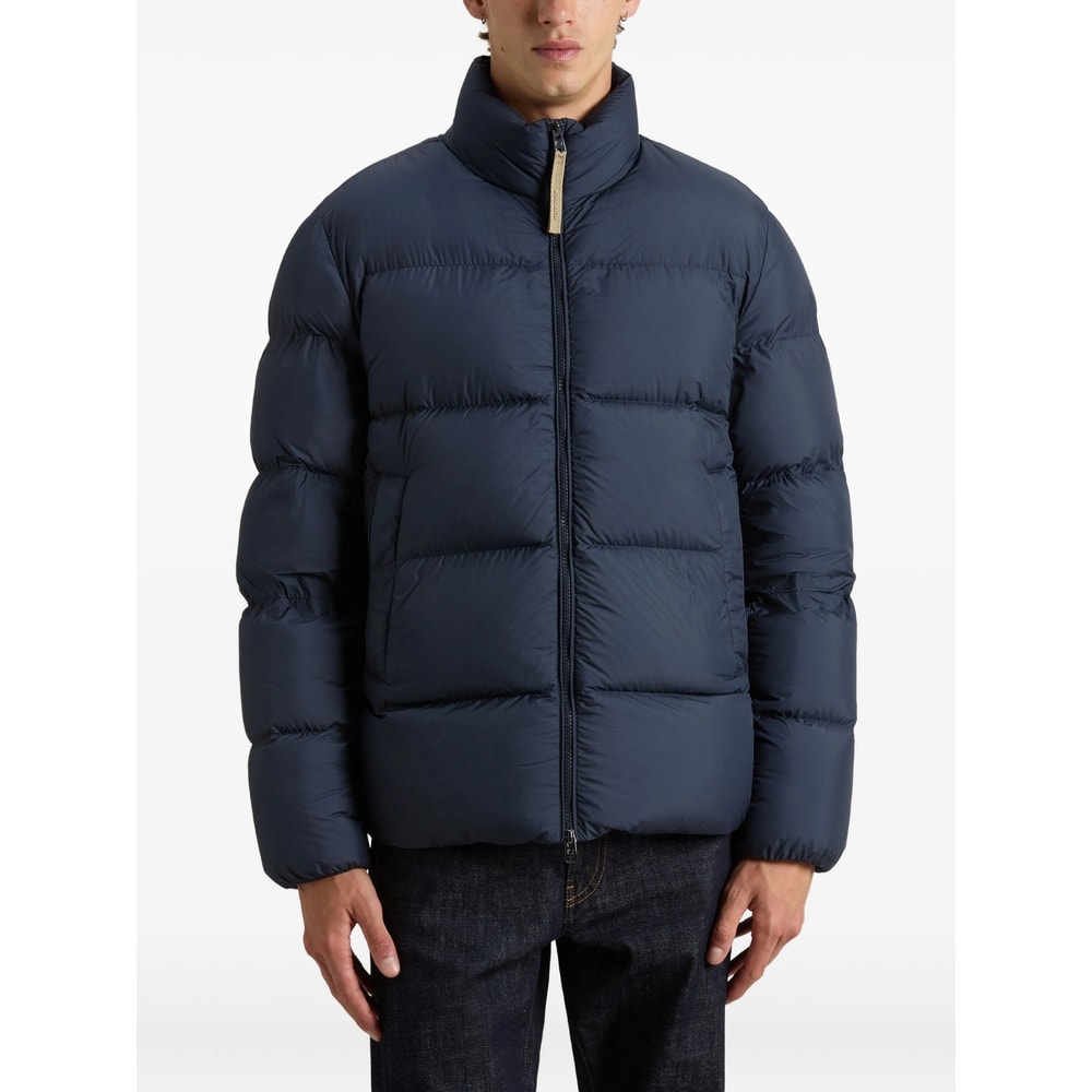 Woolrich Eagle Cloud Puffer Jacket In Blue