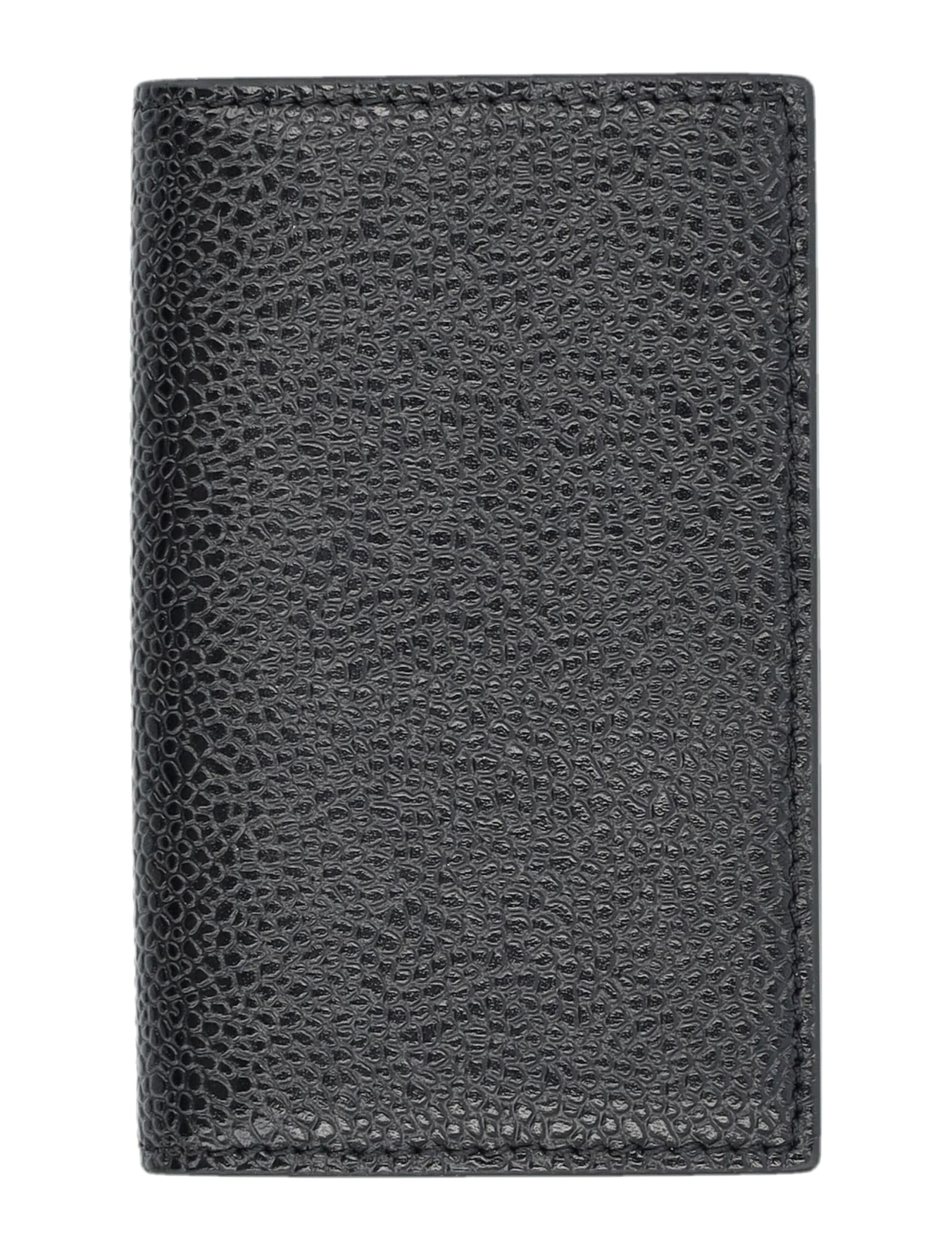 Shop Thom Browne Business Card Holder In Black