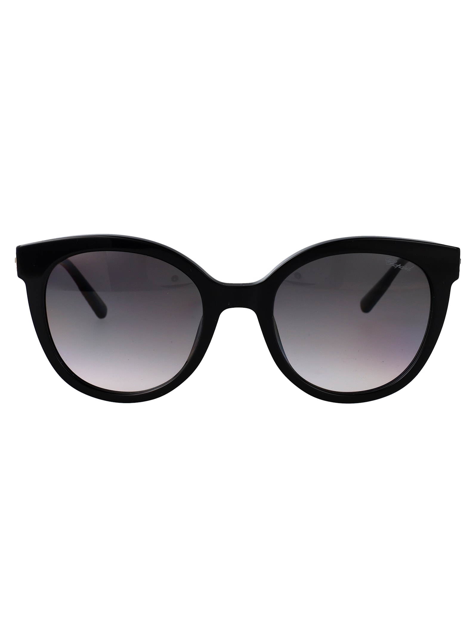 Chopard Geometric Sunglasses Sch405 S 0700 In Gold