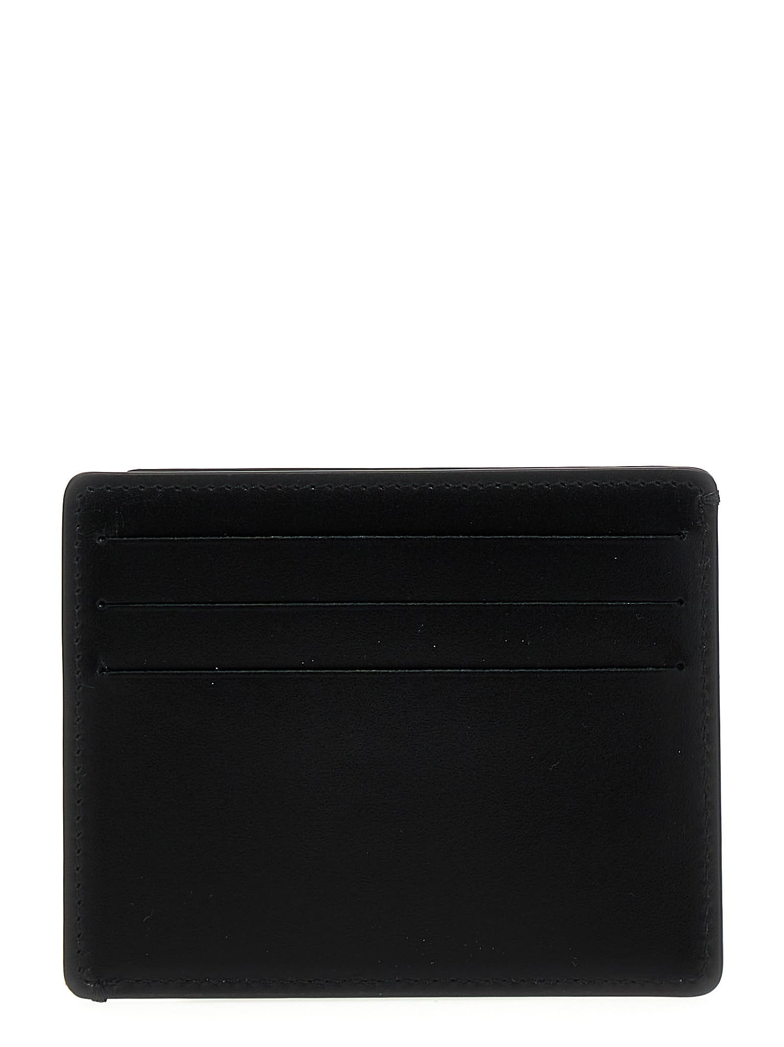 Maison Margiela Slip Gap Card Holder In Black