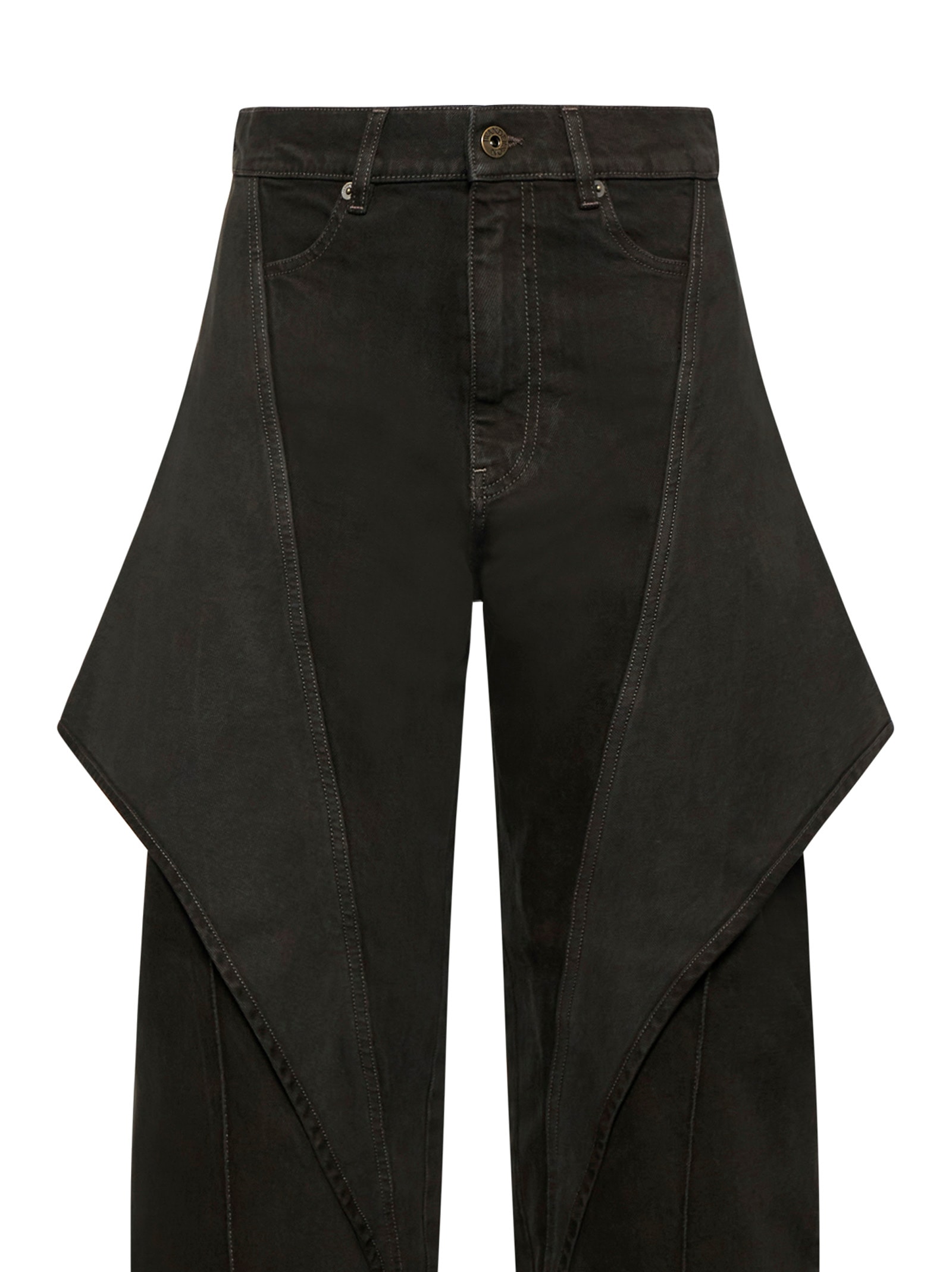 Shop Jw Anderson Jeans In Smoke