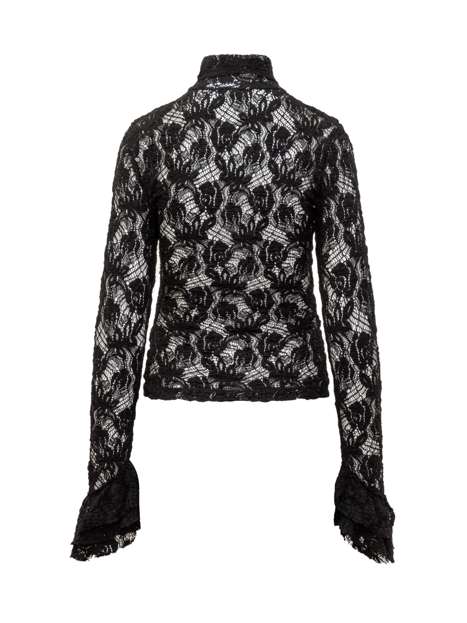 Shop Msgm Blouse In Black