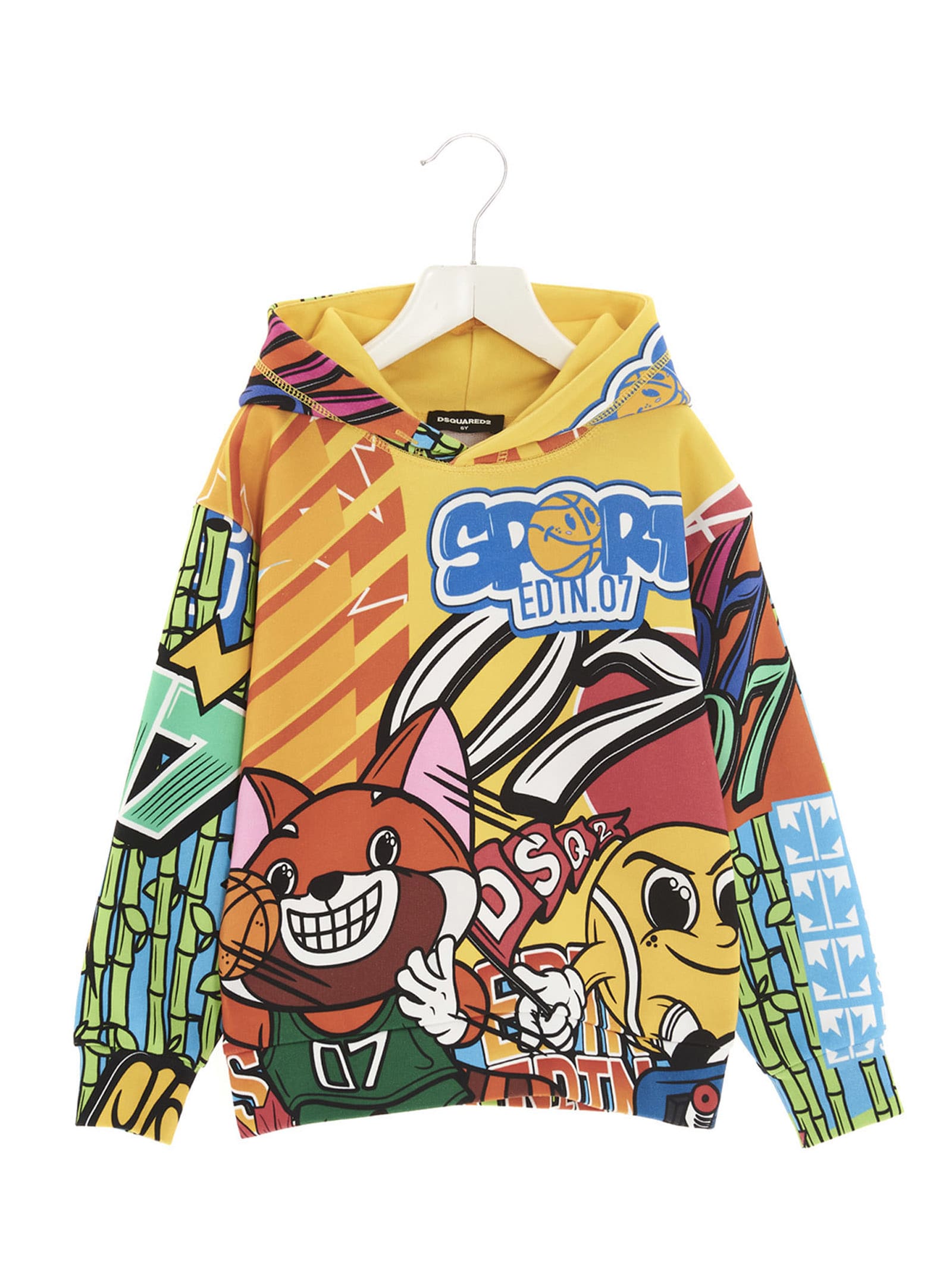 DSQUARED2 SLOUCH FIT HOODIE