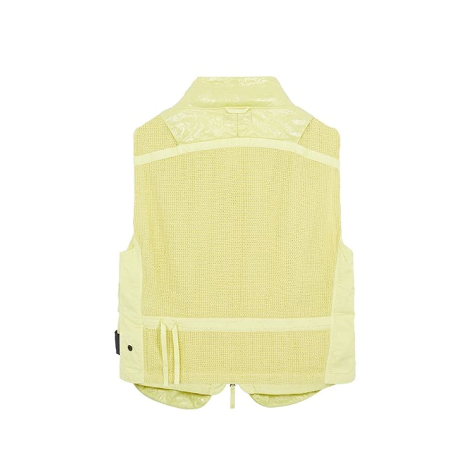 Shop Stone Island Hooded Gilet In White