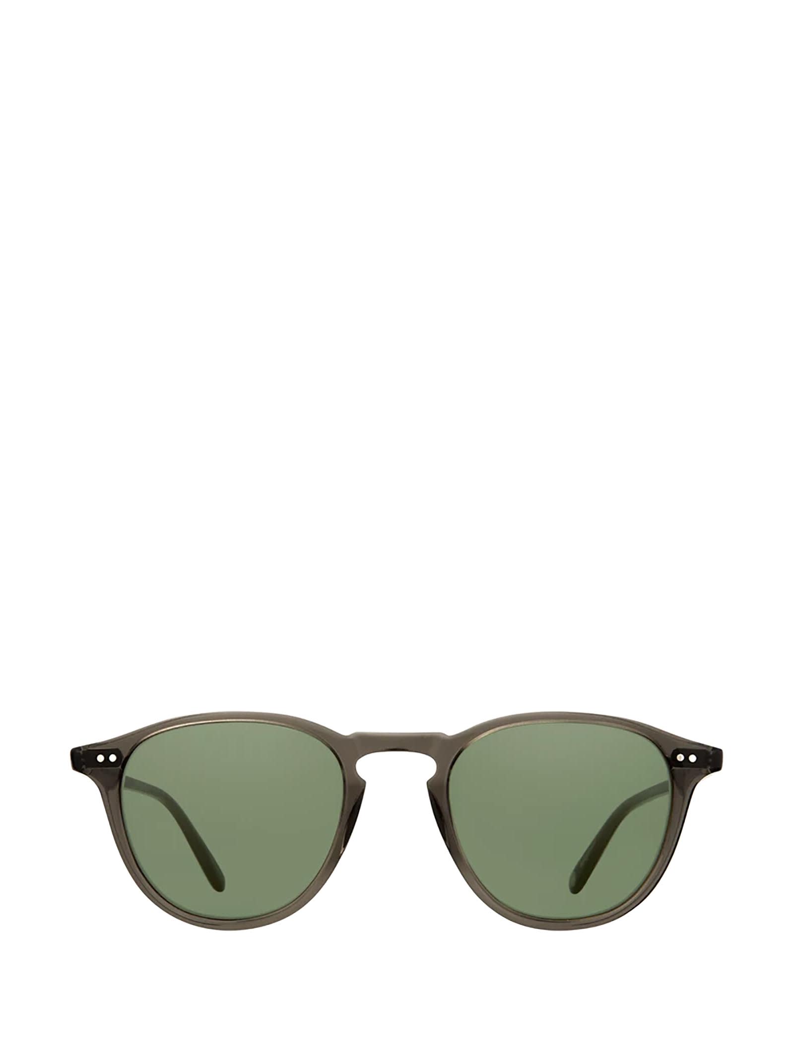 Garrett Leight Hampton Sun Black Glass Sunglasses