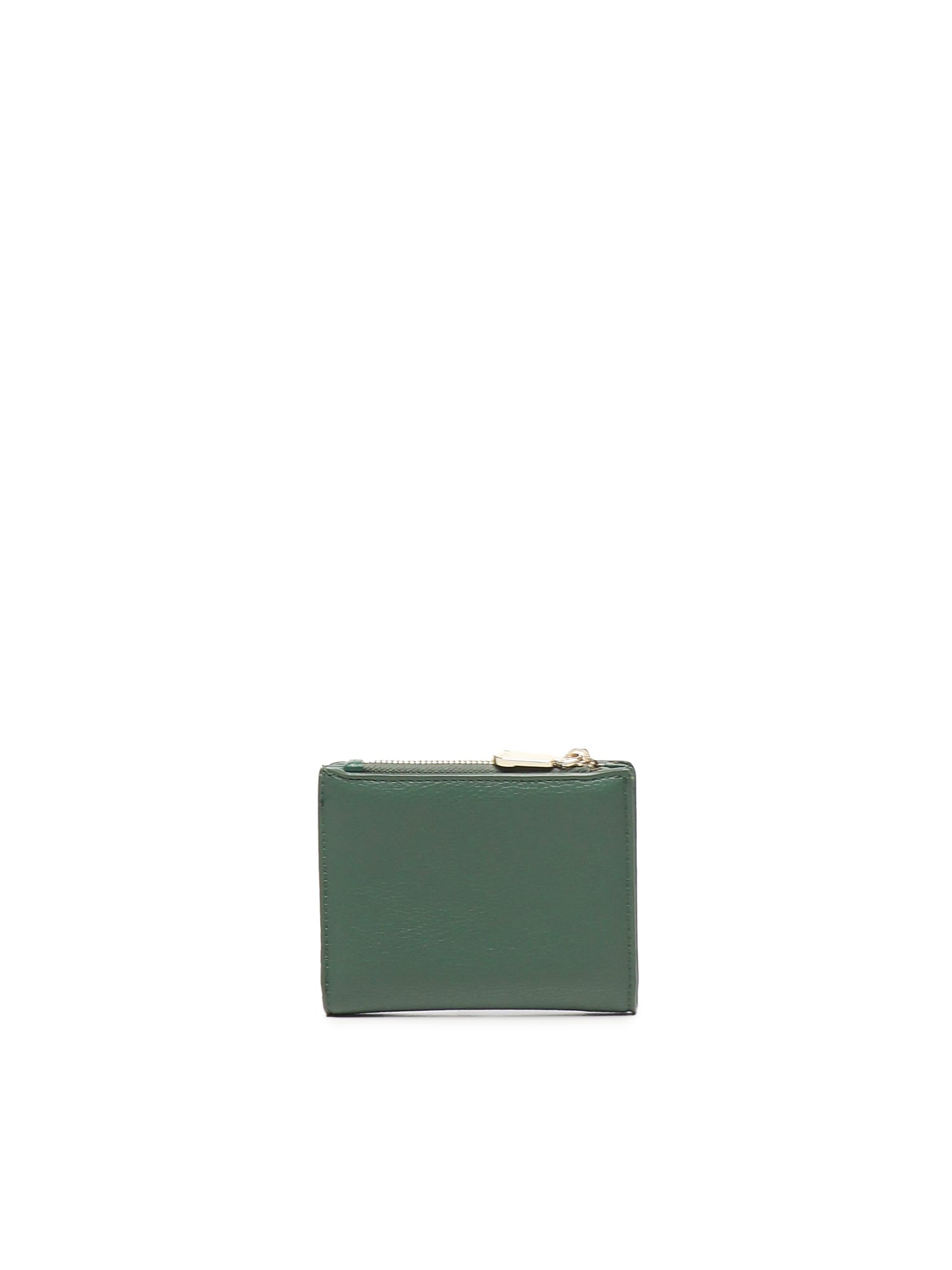 V73 Logo Wallet In Green
