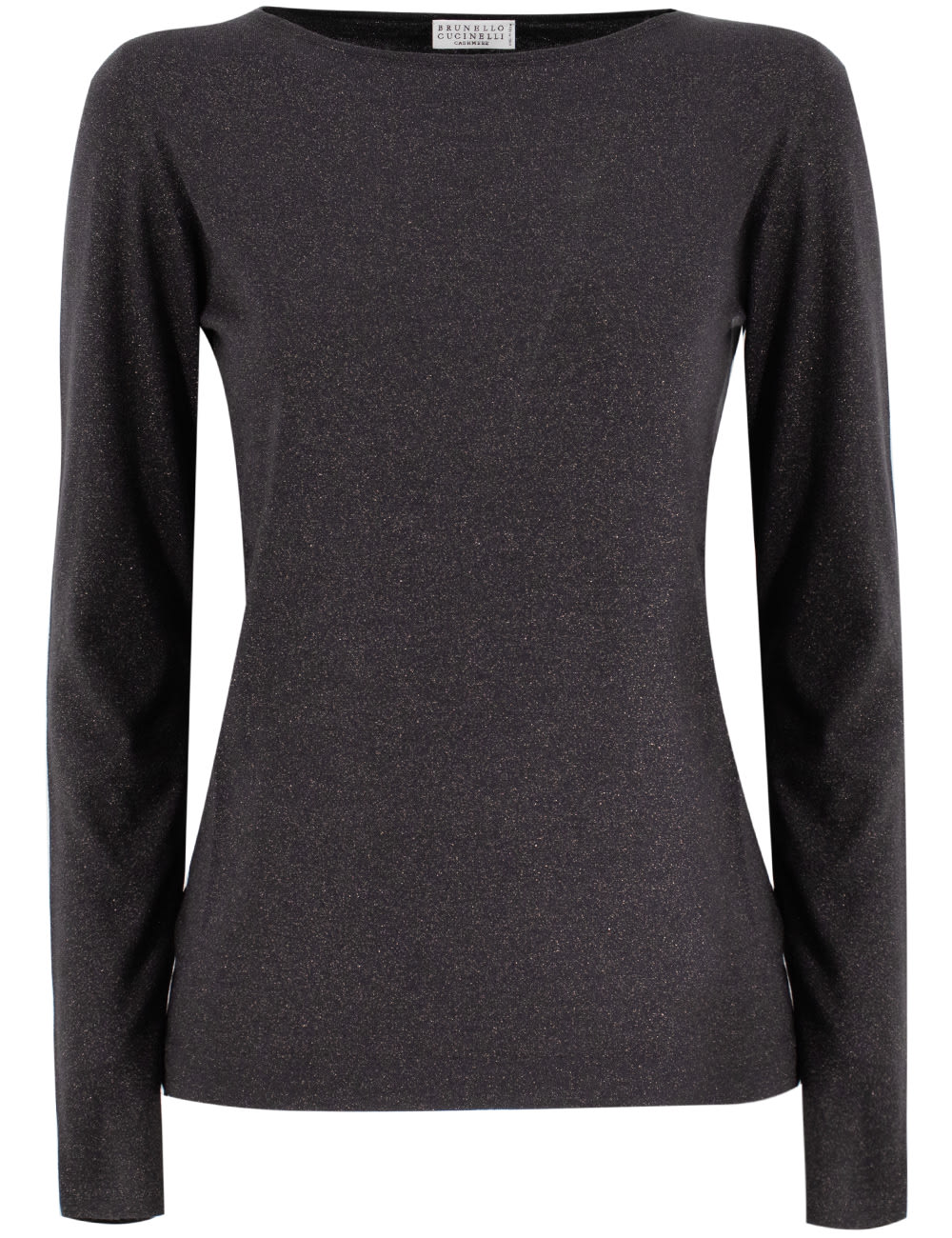 Shop Brunello Cucinelli Sweater In Black Stone