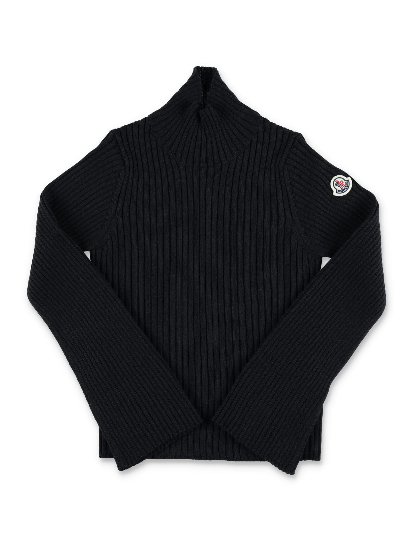 Moncler Kids' Costine Knit In Black