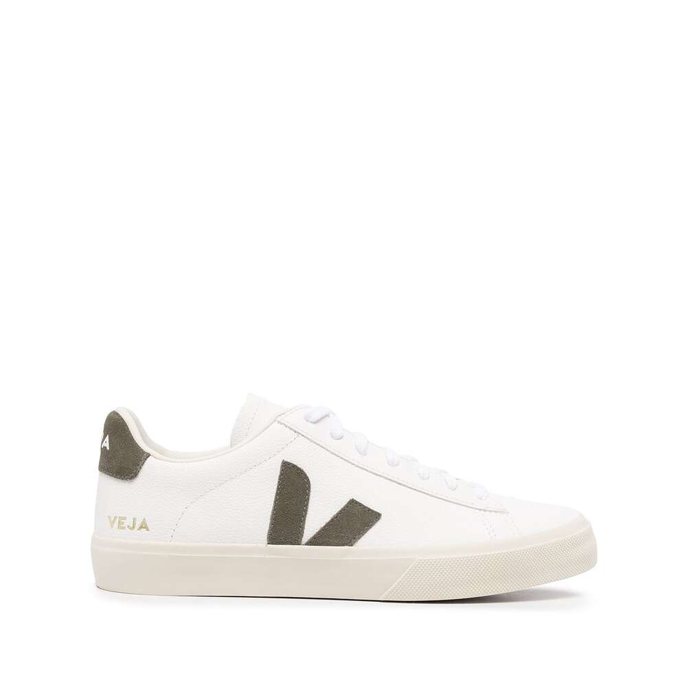 Shop Veja Sneaker In White/green