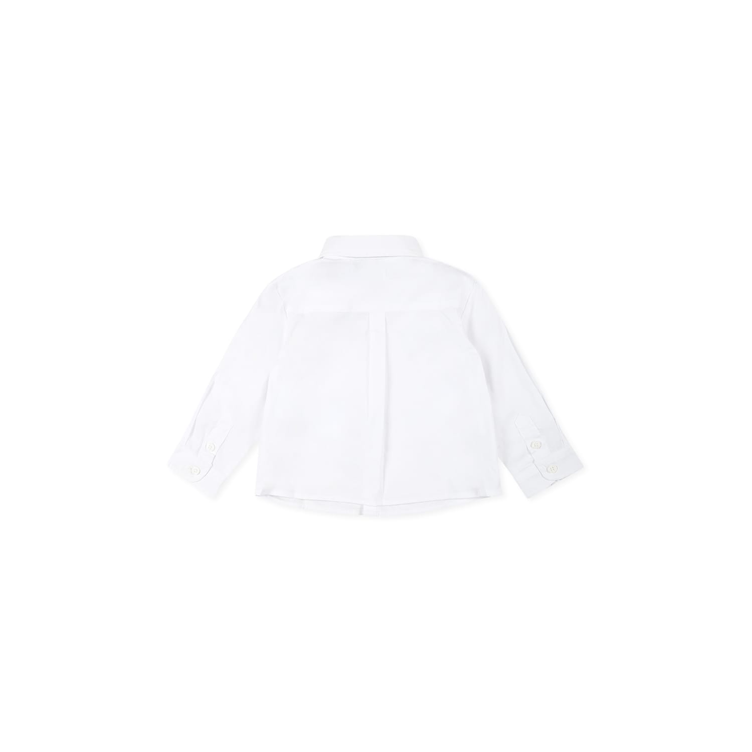 Emporio Armani White T-shirt For Baby Boy With Logo In White