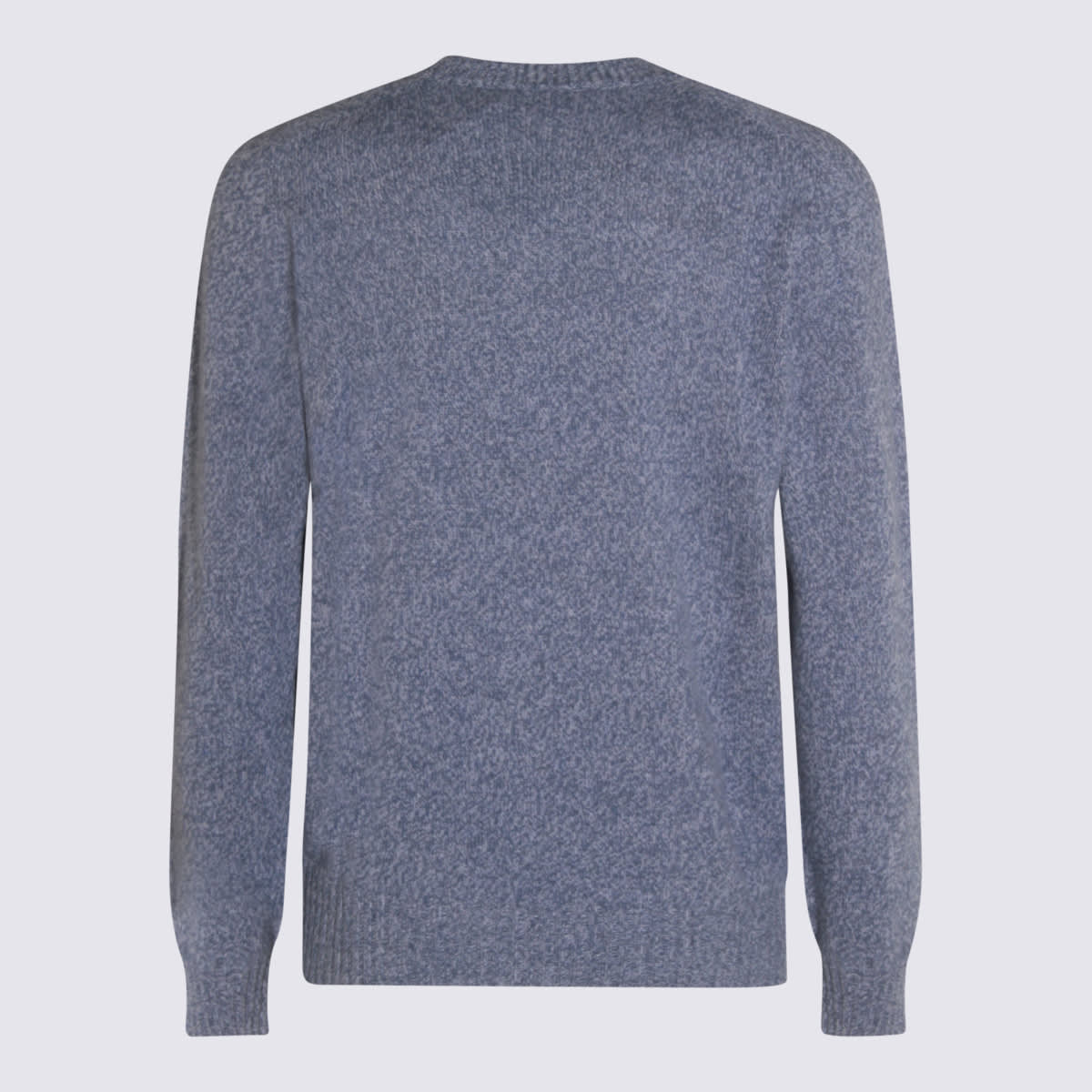 Altea Speckled Crew-neck Sweater In Blue