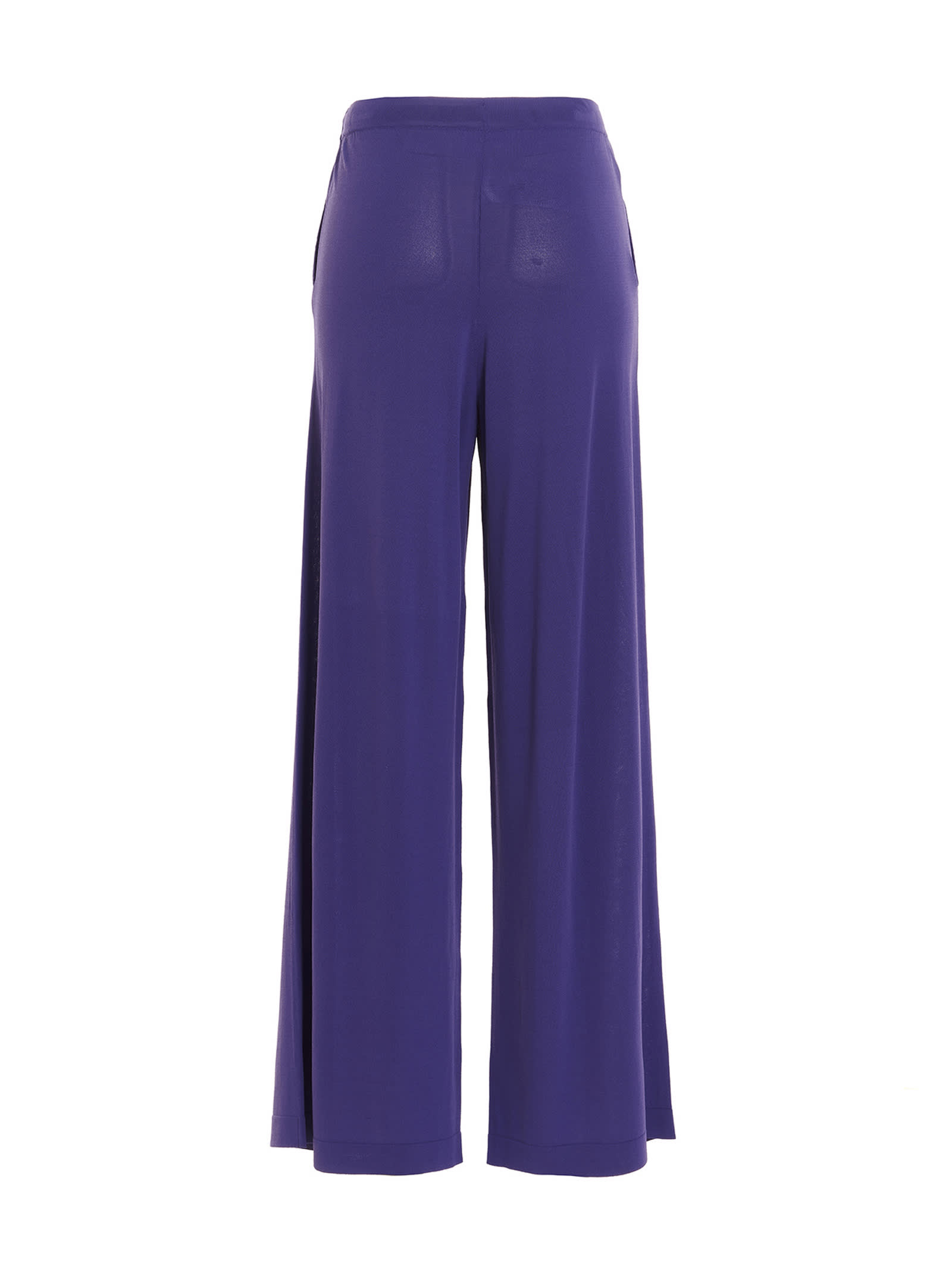 Shop P.a.r.o.s.h Roux Pants In Purple