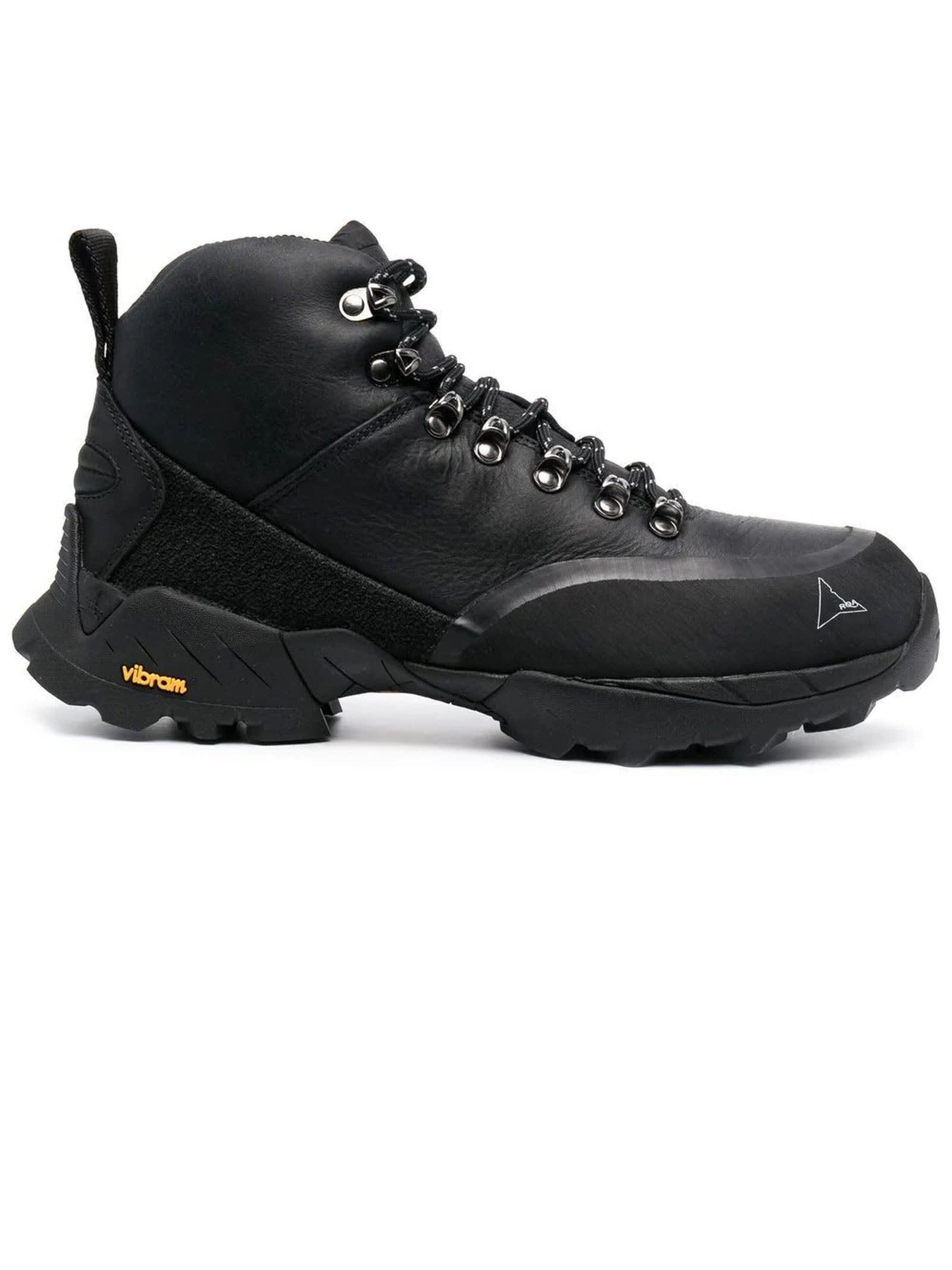 Roa Andreas Lace-up Hiking Boots In Nero