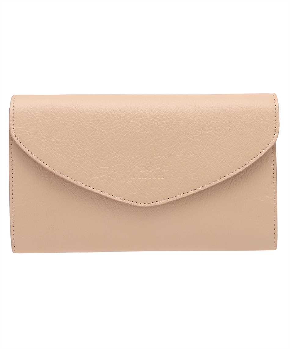 Il Bisonte Leather Clutch In Sand