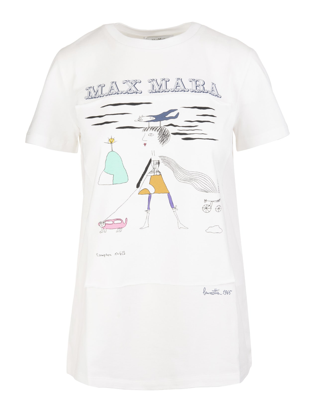 Max Mara White bambina T-shirt