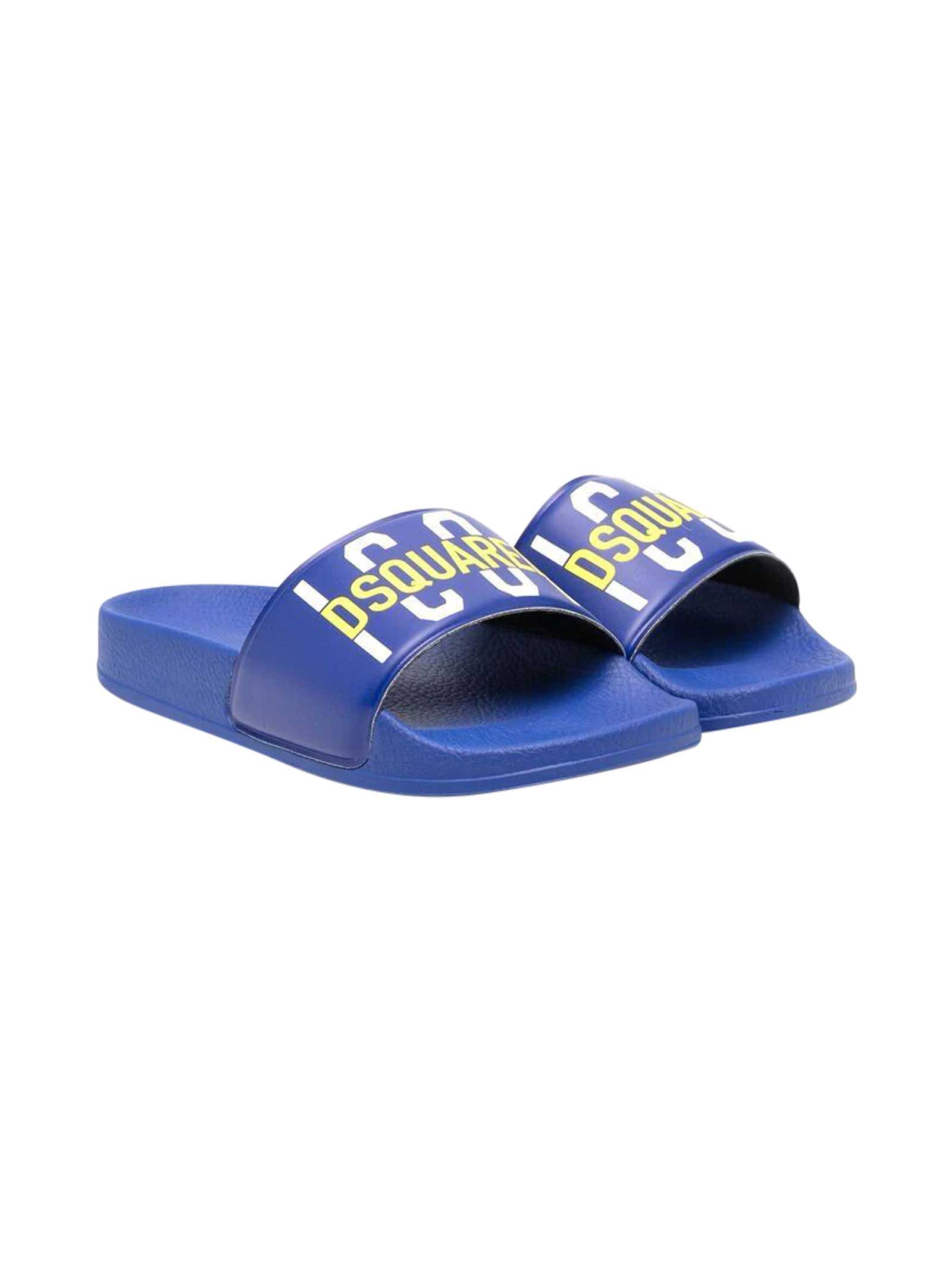Dsquared2 Blue Slippers