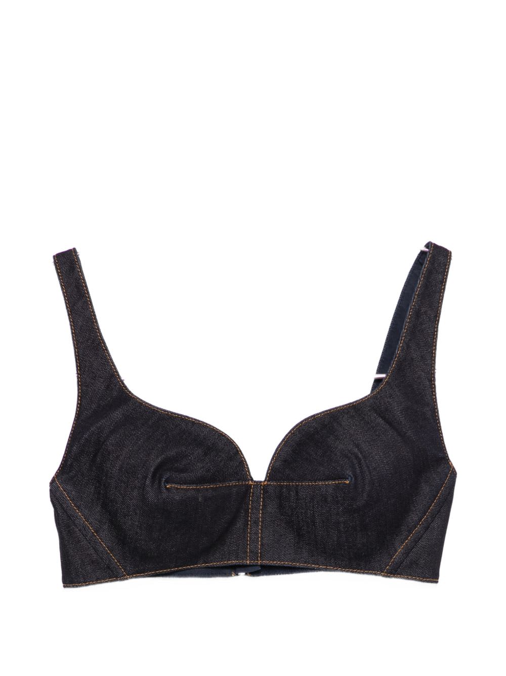 Givenchy Denim Cotton Bra Top