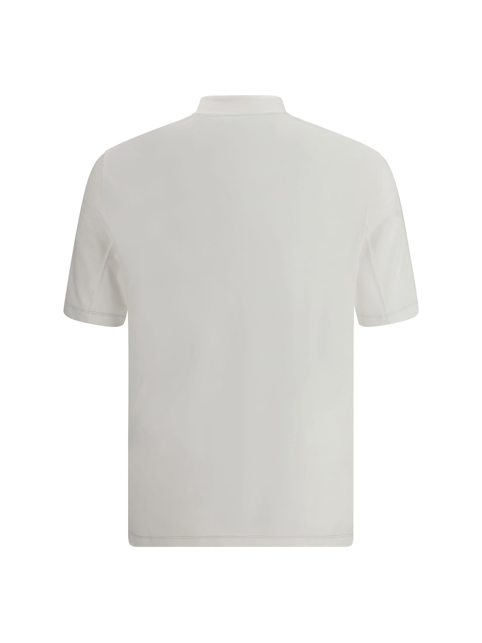 Brunello Cucinelli Crew Neck Short Sleeve T-shirt Regular Fit In White