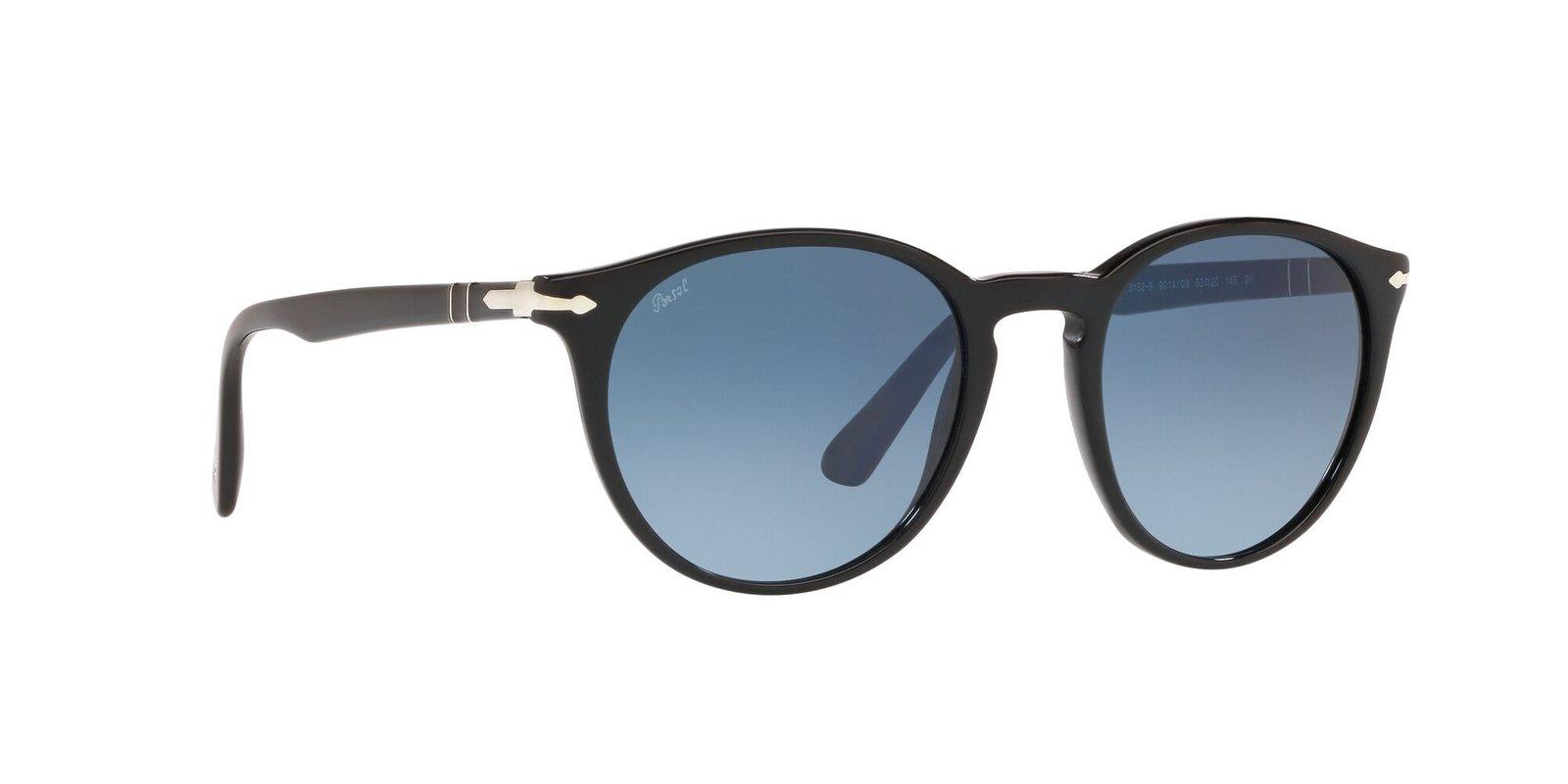 Shop Persol Round Frame Sunglasses In 9014q8