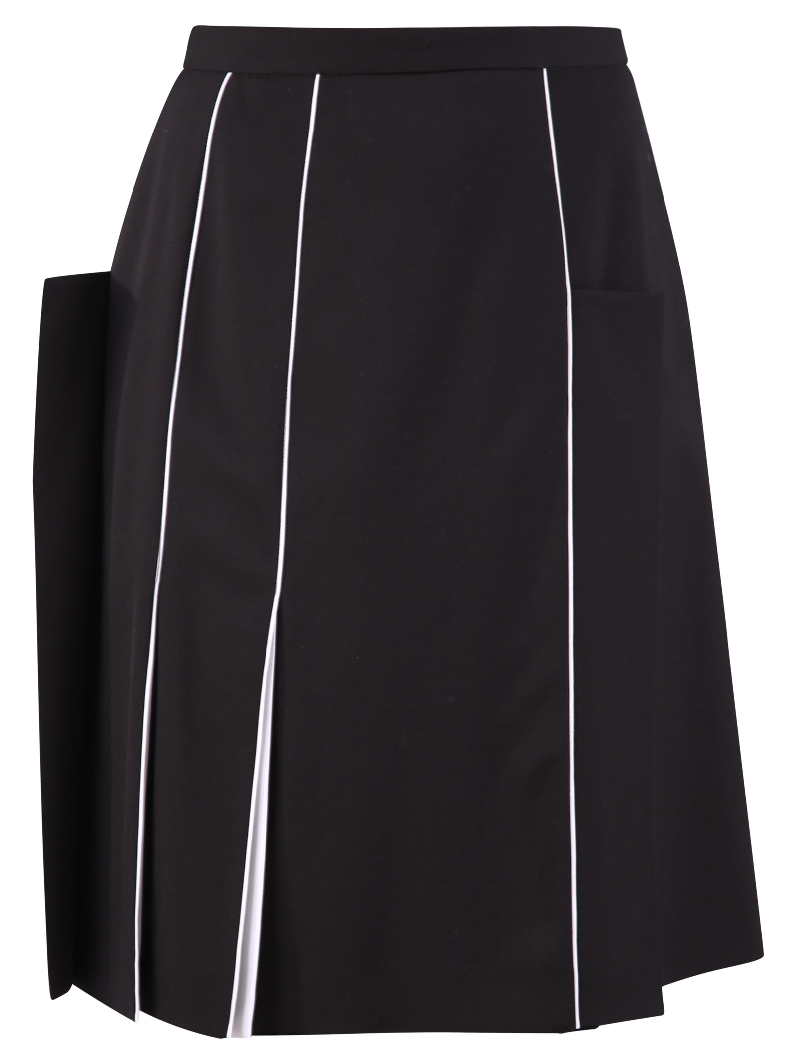 burberry black skirt