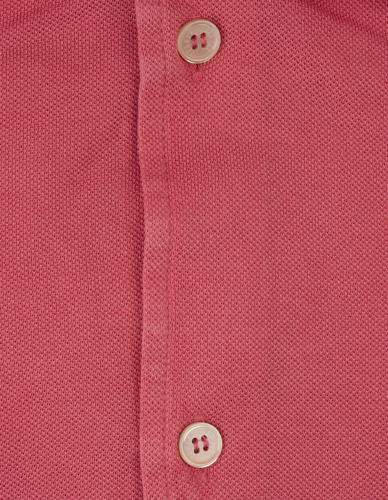 Shop Fedeli Red Classic Shirt In Light Piquet