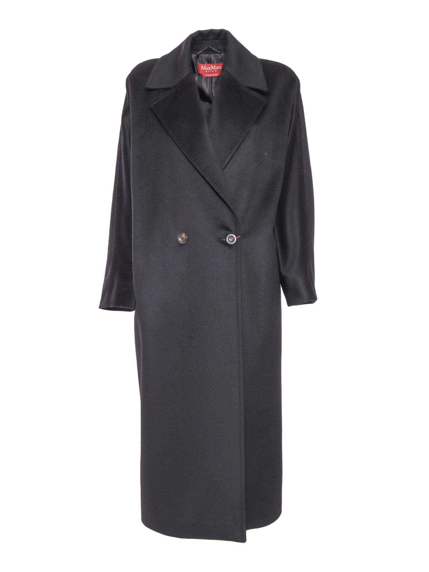 MAX MARA ERICE BLACK COAT 