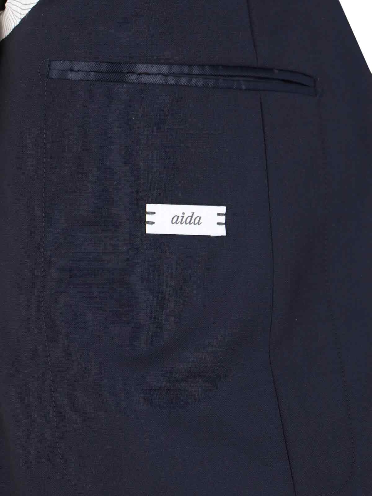Caruso Aida Single-breasted Suit In Blue