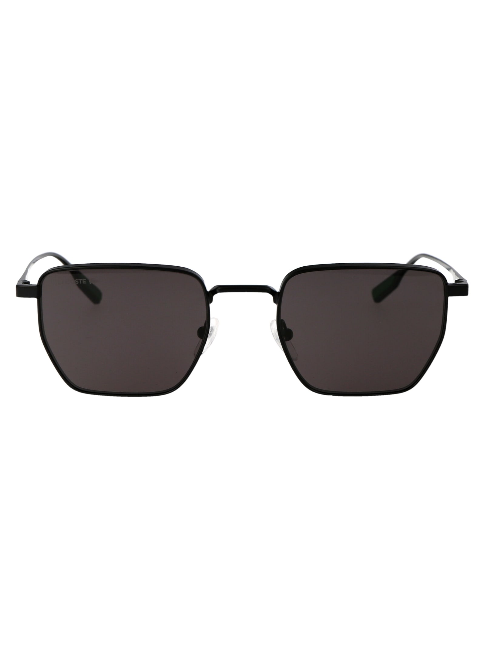 Shop Lacoste L260s Sunglasses In 002 Matte Black