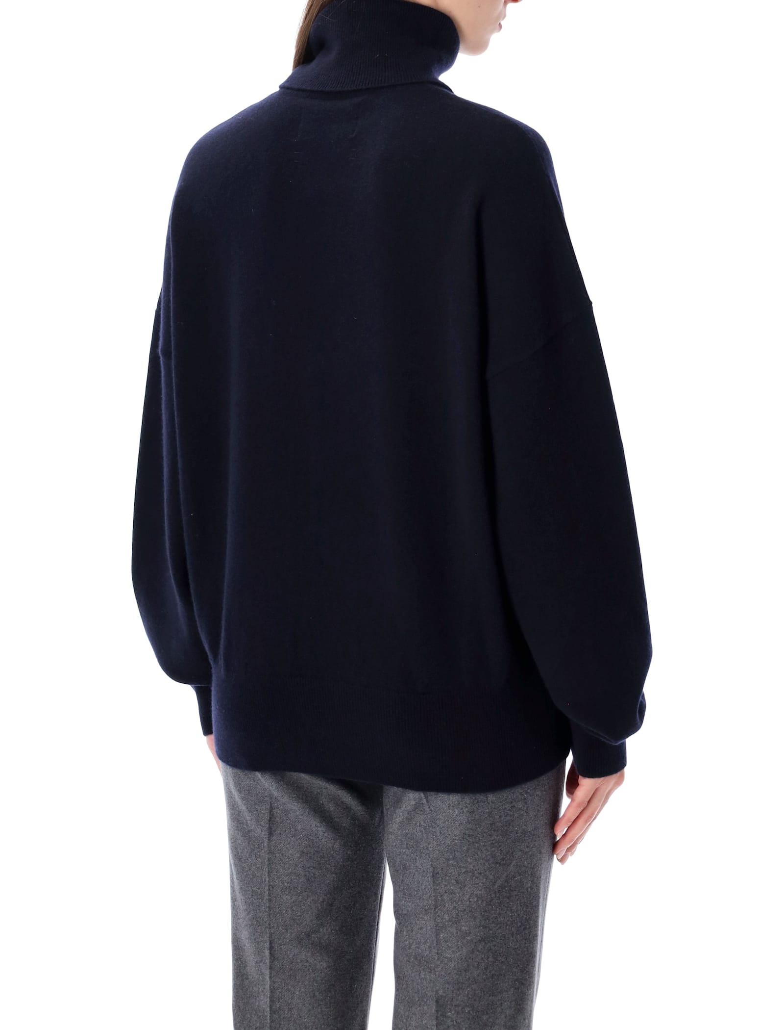 Extreme Cashmere Oversized Extra Sweater In Blue
