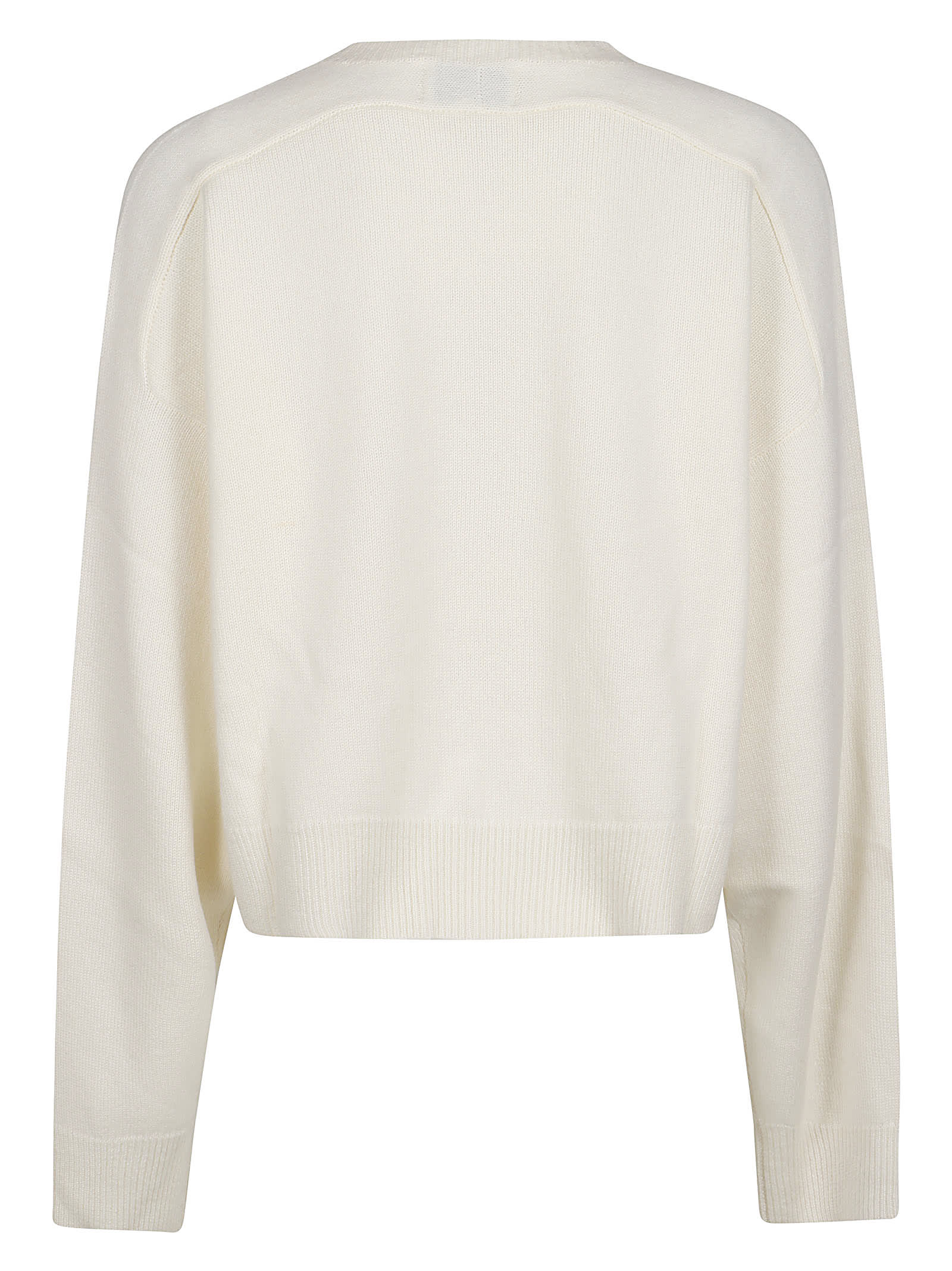 Shop Loulou Studio Anzor V Neck Sweater In Ivory