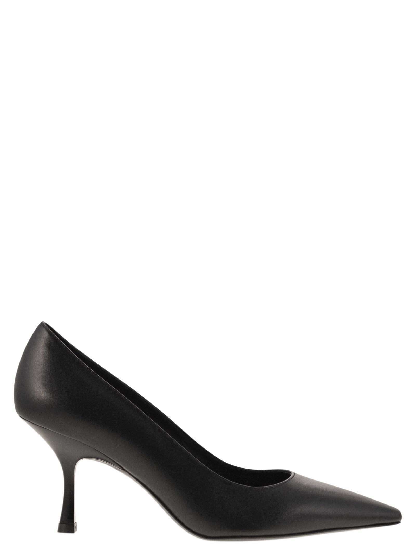 Stuart Weitzman Naomi Pointed-toe Pumps In Black