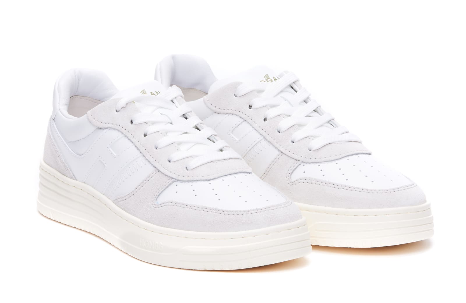 Shop Hogan H630 Sneakers  In White