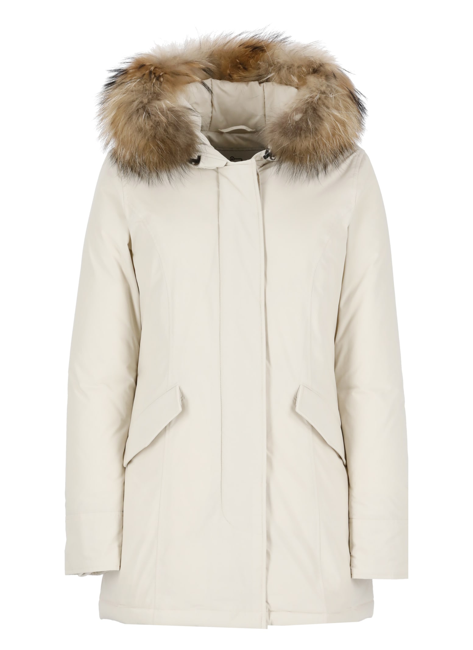 Woolrich Arctic Luxury Parka In White