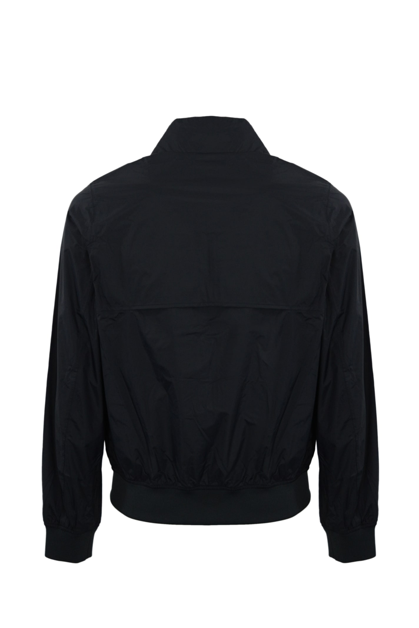 Shop K-way Arsene Plus.2 Reversible Jacket In Blue Depht-blue De