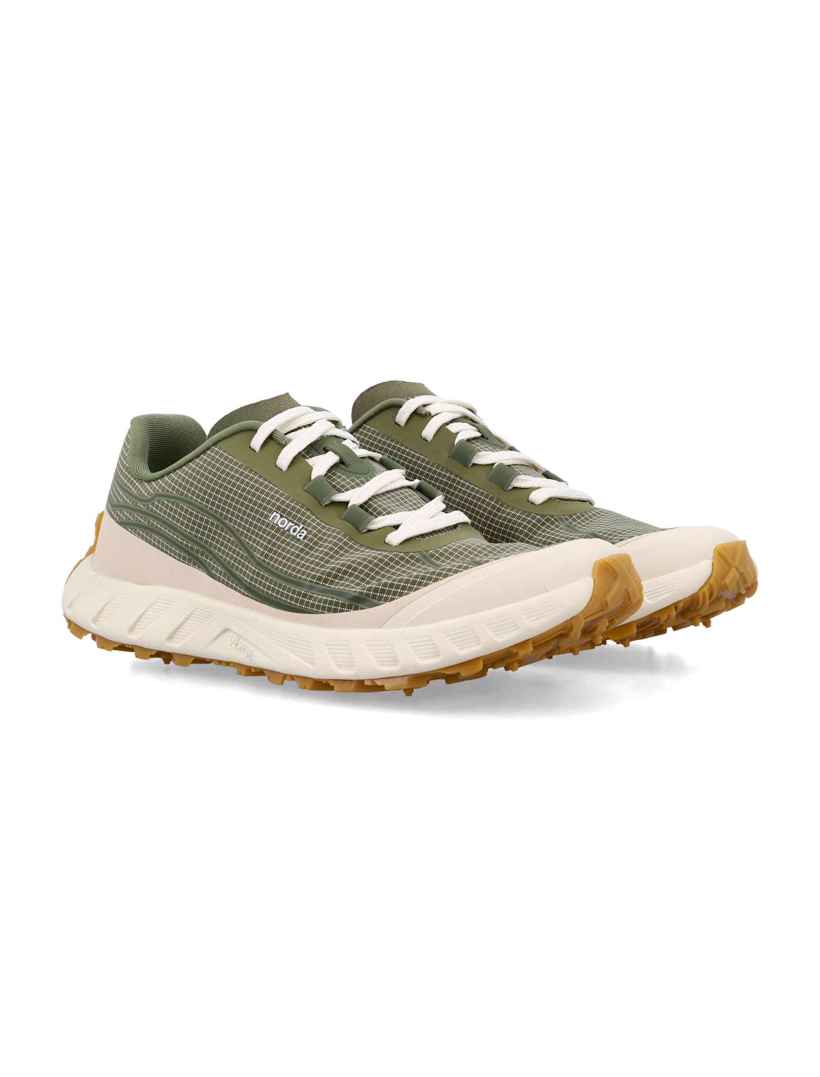 Norda Dyneema Rubber Sole Running Sneakers In Green