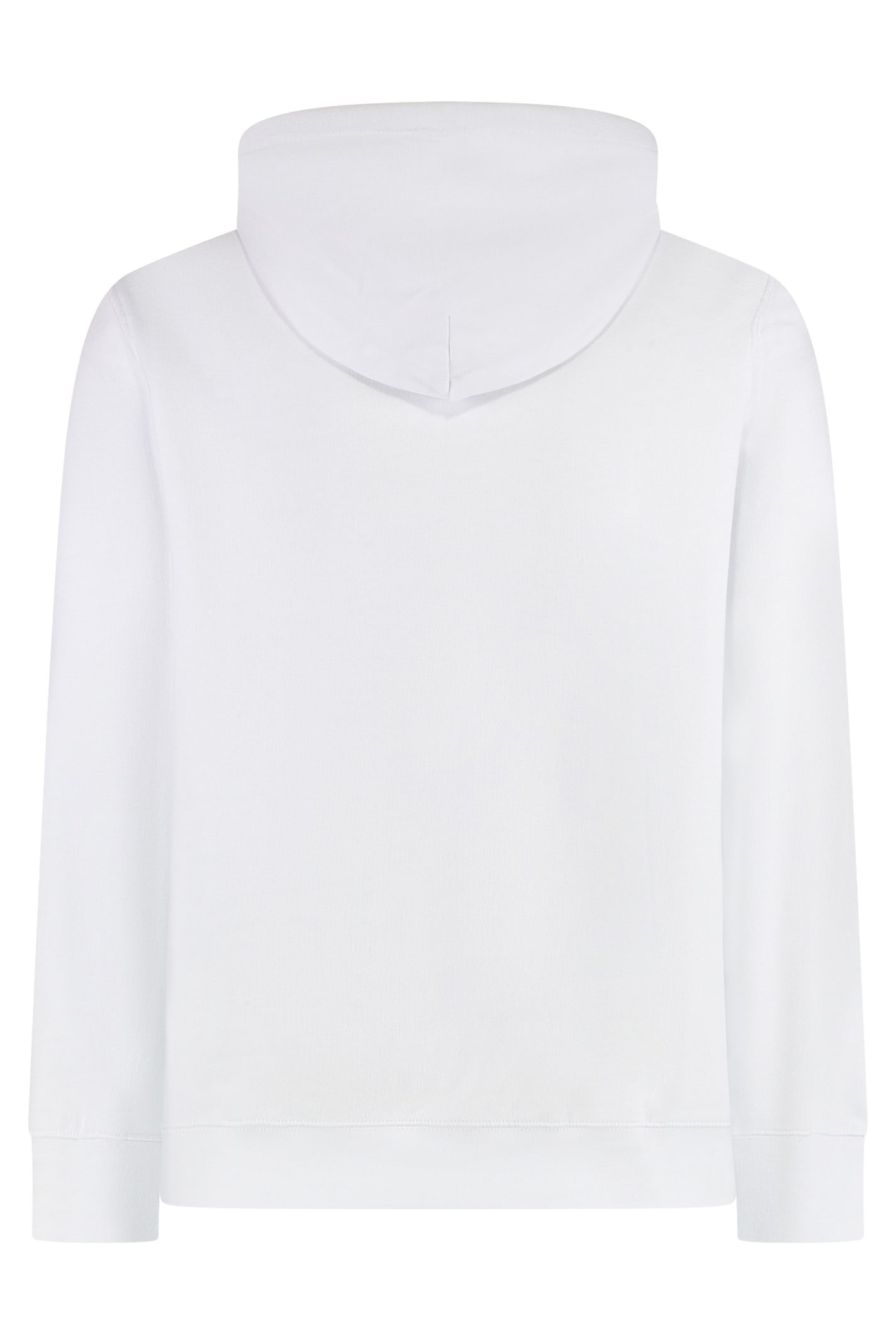 Vilebrequin Cotton Hoodie With Drawstring And Kangaroo Pocket In White