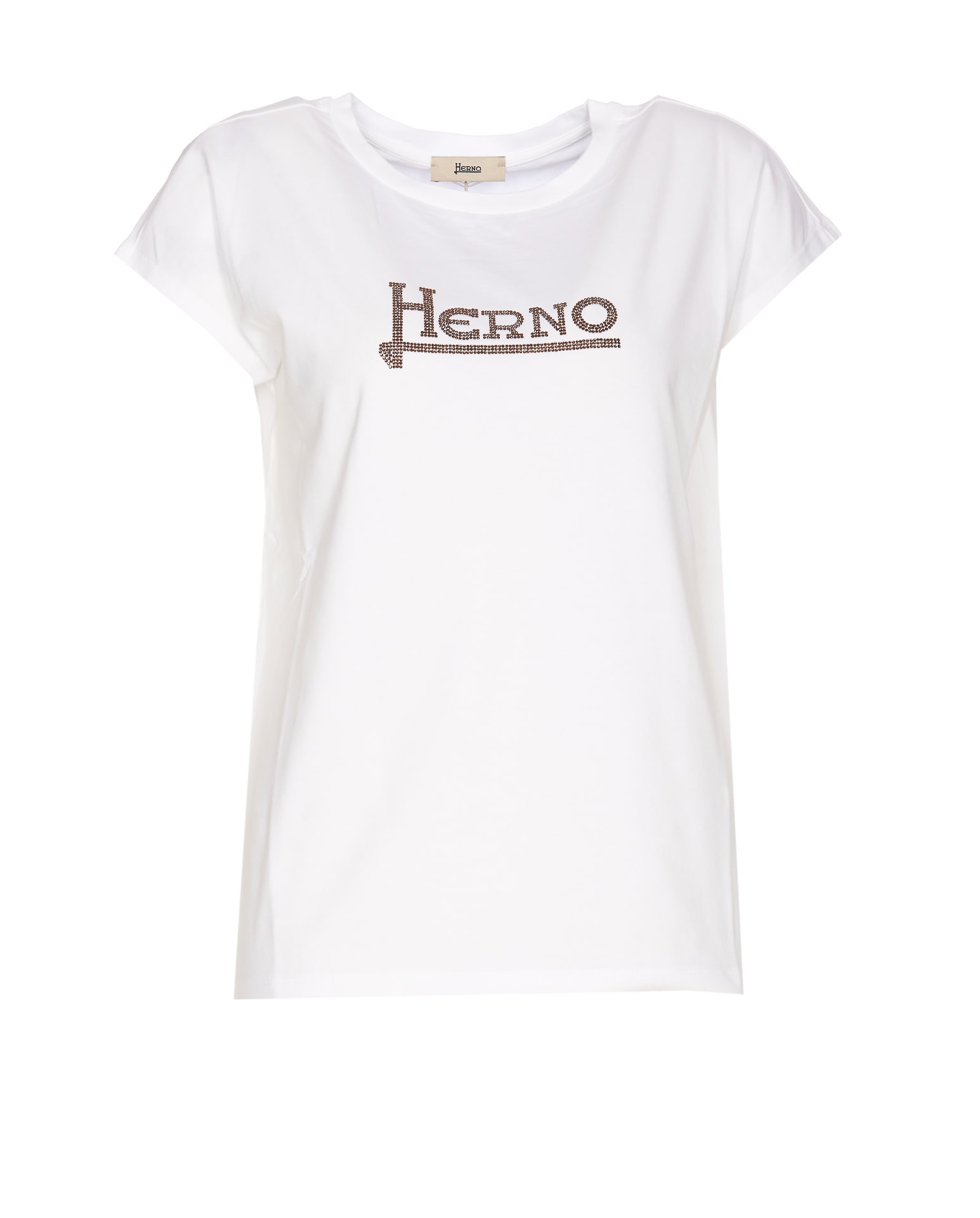 Shop Herno Logo T-shirt In White