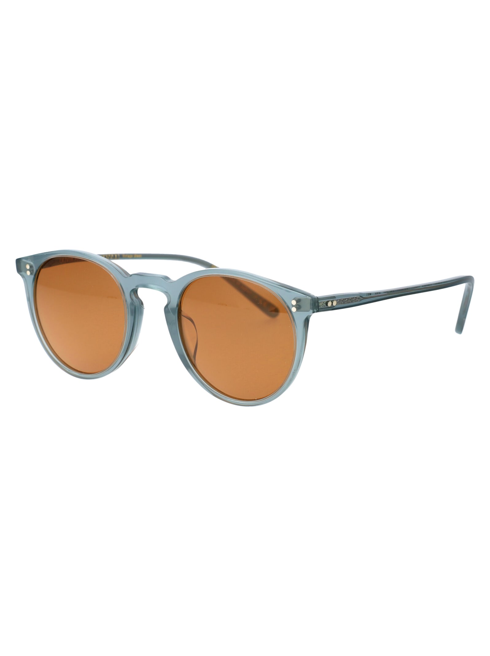 Shop Oliver Peoples Omalley Sun Sunglasses In 178253 Dusty Aqua