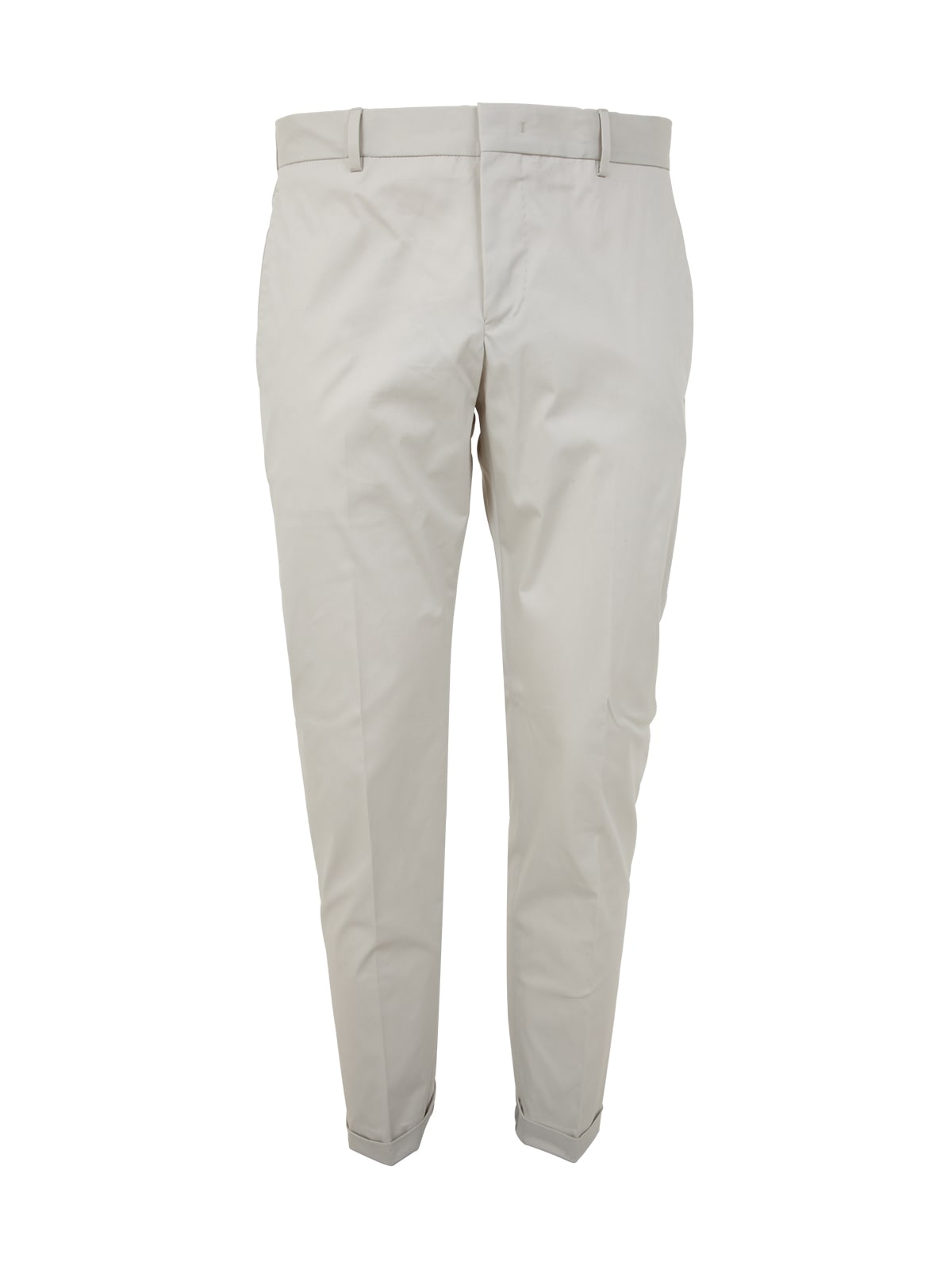 Shop Pt01 Man Reflective Trousers In Cream