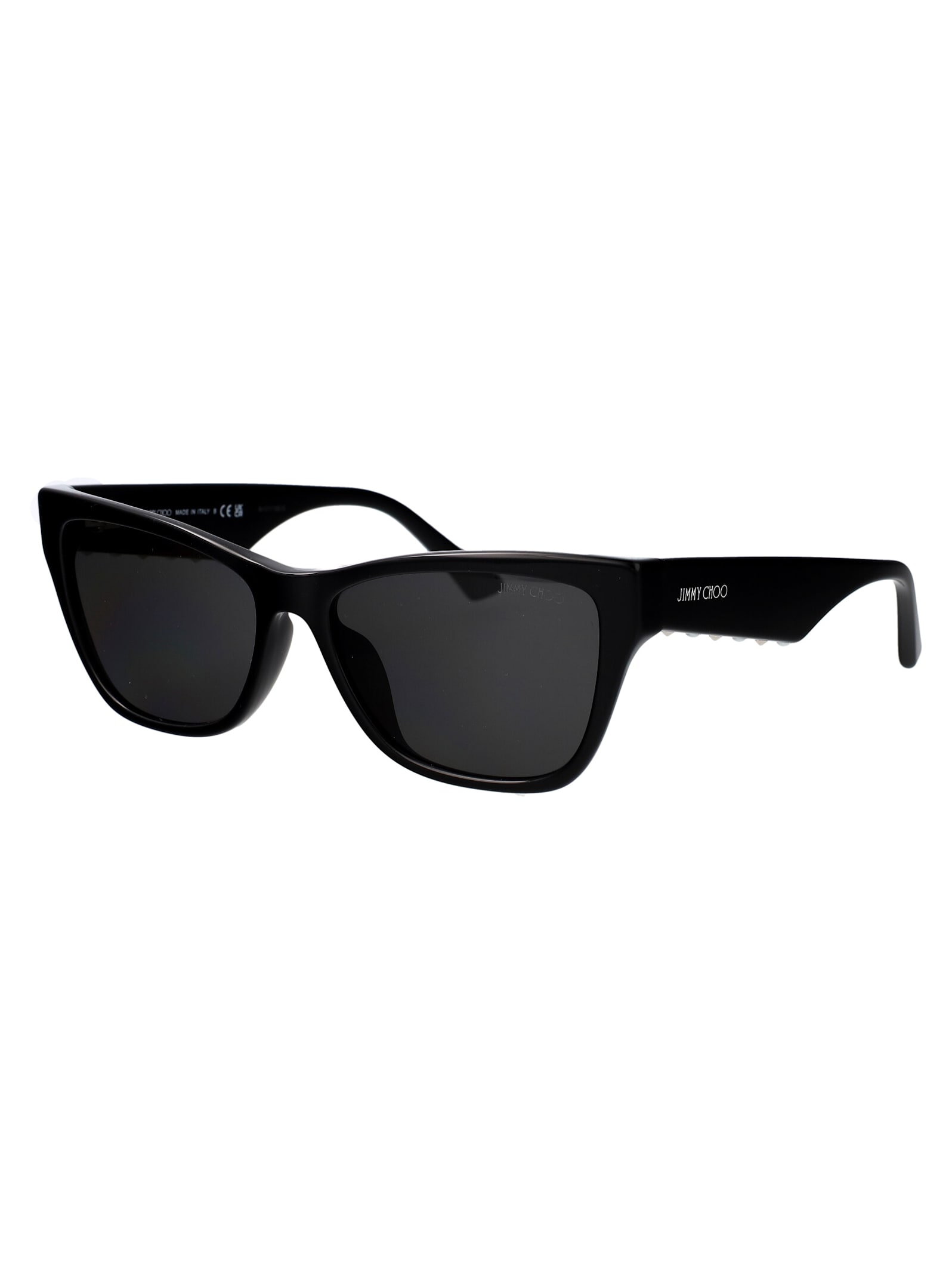 Jimmy Choo 0jc5024hu Sunglasses In Black