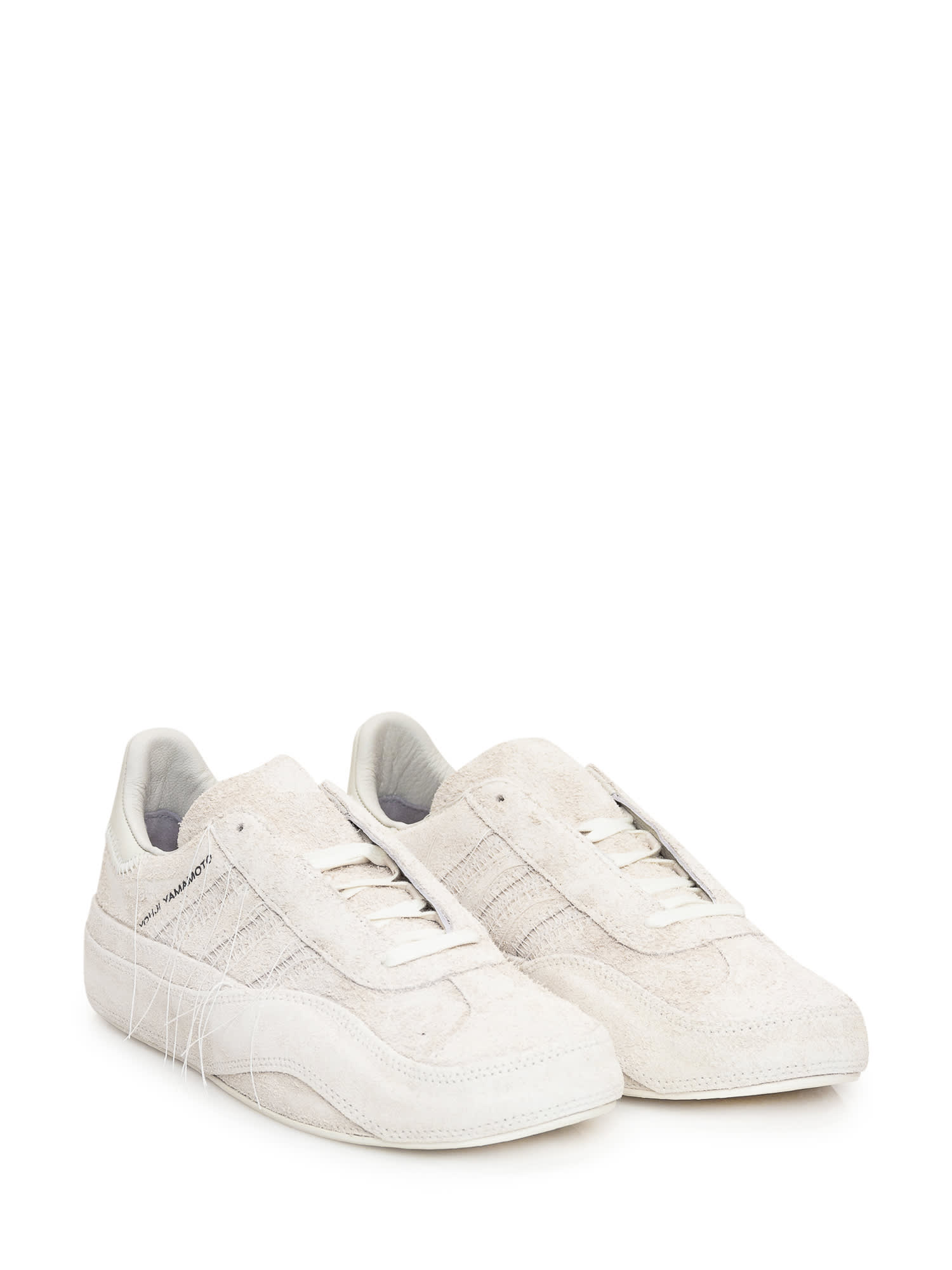 Shop Y-3 Gazelle Sneaker In Owhite/owhite/owhite