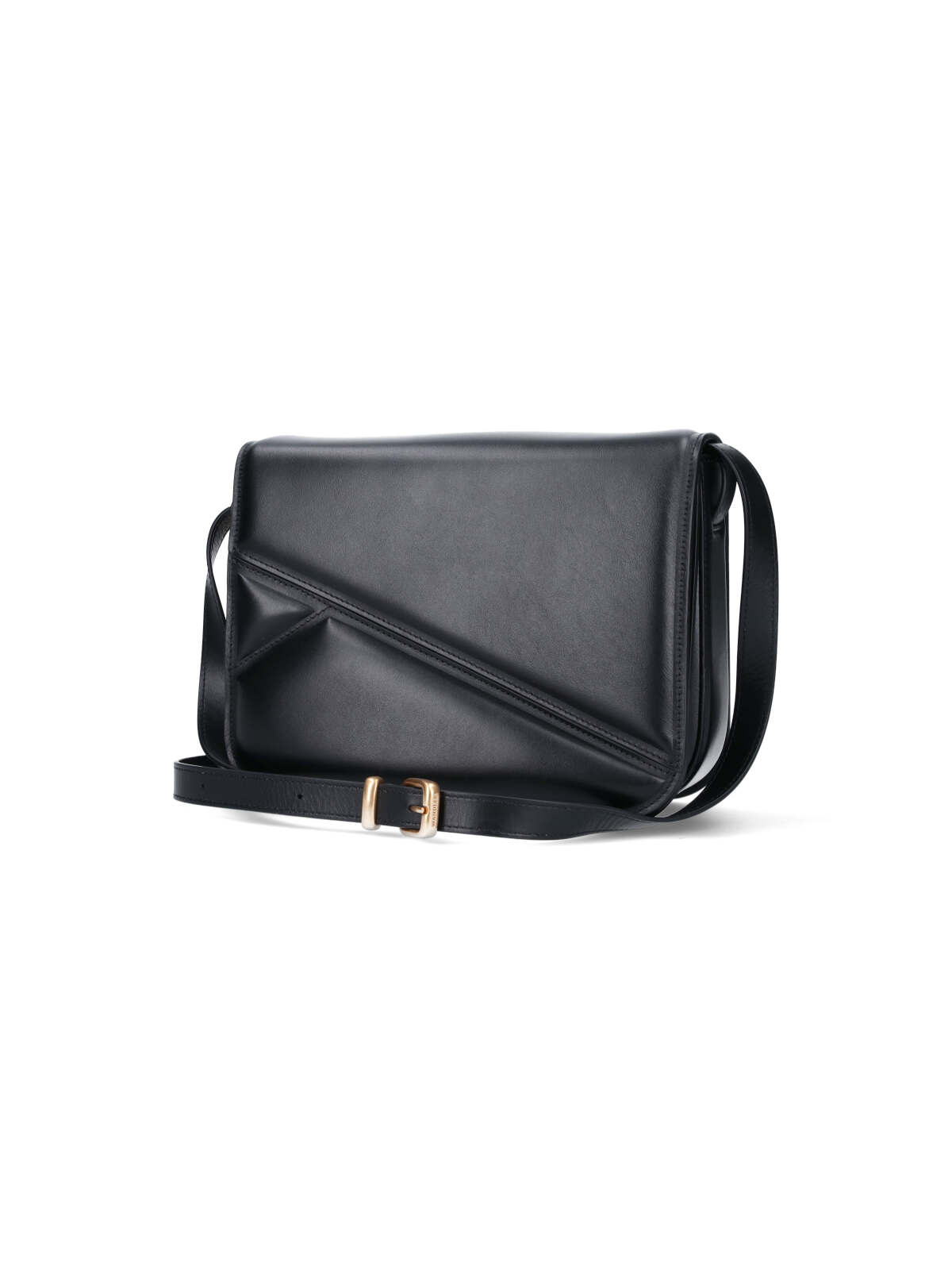 Wandler Oscar Trunk Crossbody Bag In Black