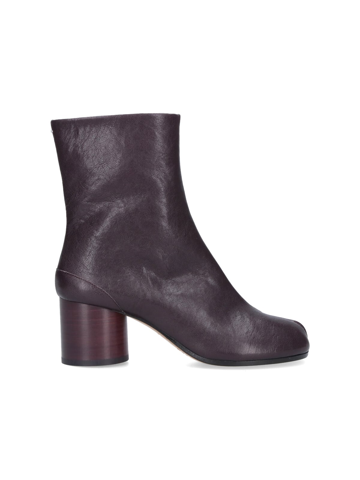 Maison Margiela 60mm Tabi Ankle Boots In Brown